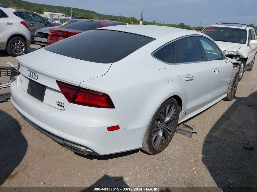 2016 Audi A7 3.0t Premium Plus White vin: WAU2GAFC5GN159800