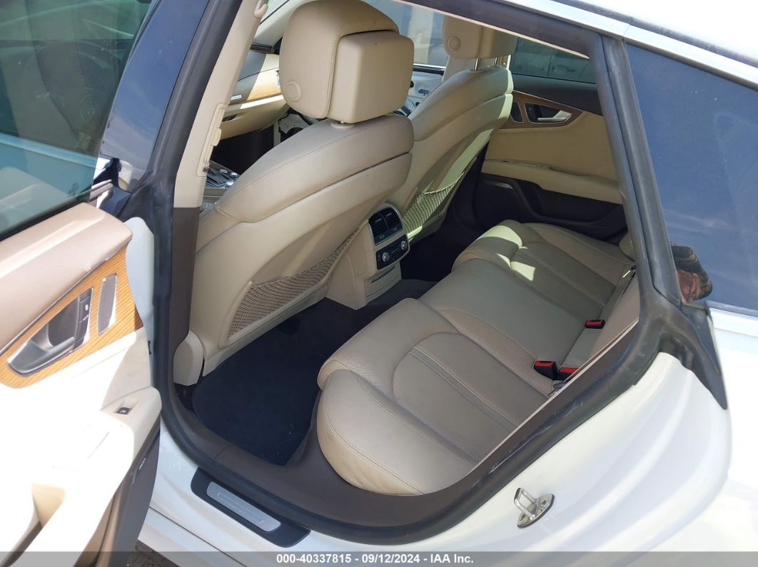 2016 Audi A7 3.0t Premium Plus White vin: WAU2GAFC5GN159800
