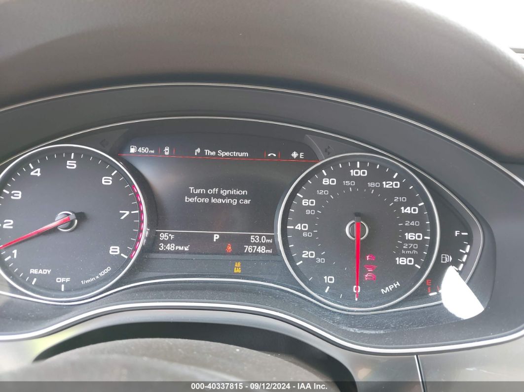 2016 Audi A7 3.0t Premium Plus White vin: WAU2GAFC5GN159800