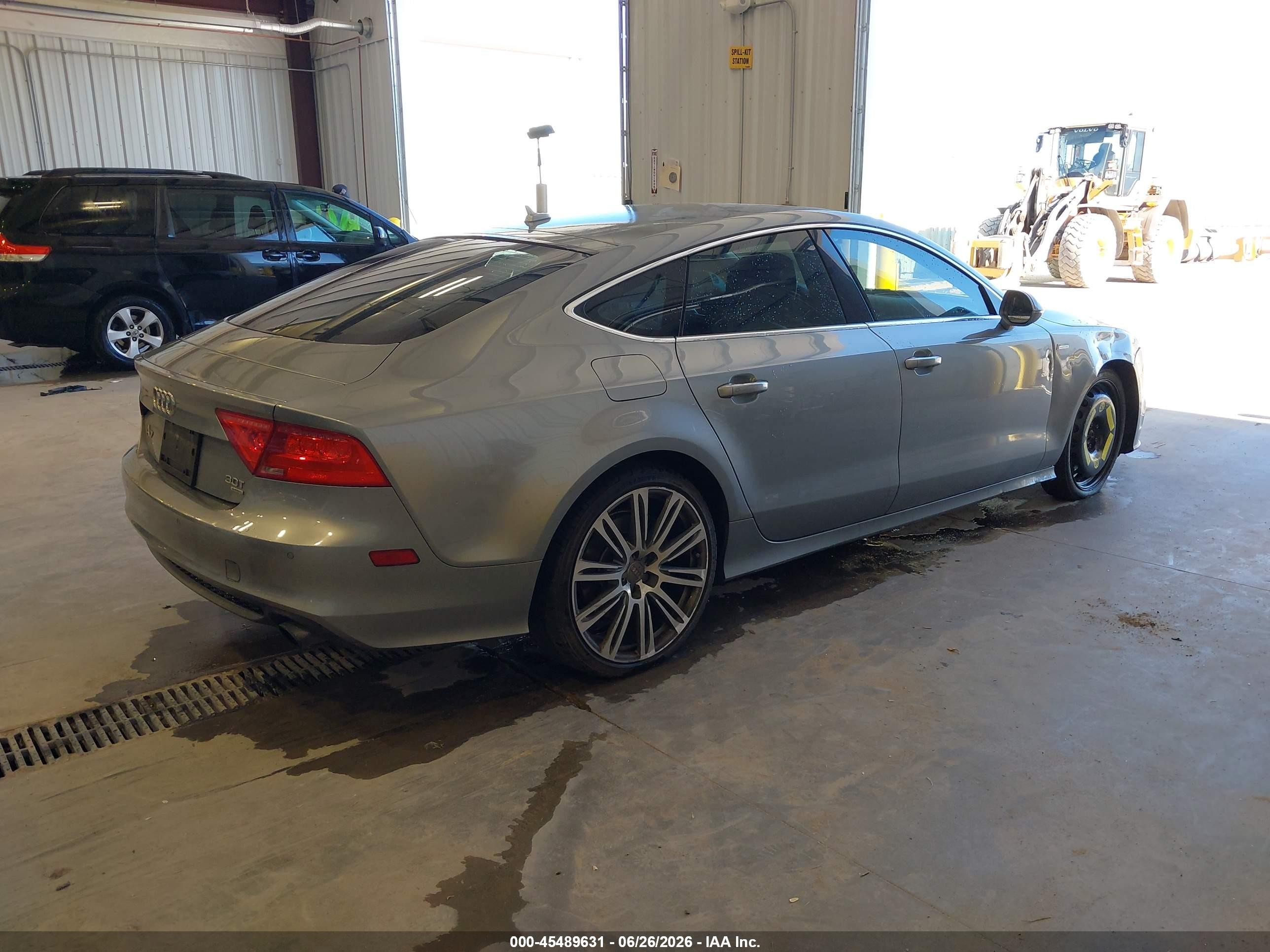 2012 Audi A7 3.0 Prestige Silver vin: WAU2GAFC6CN178835