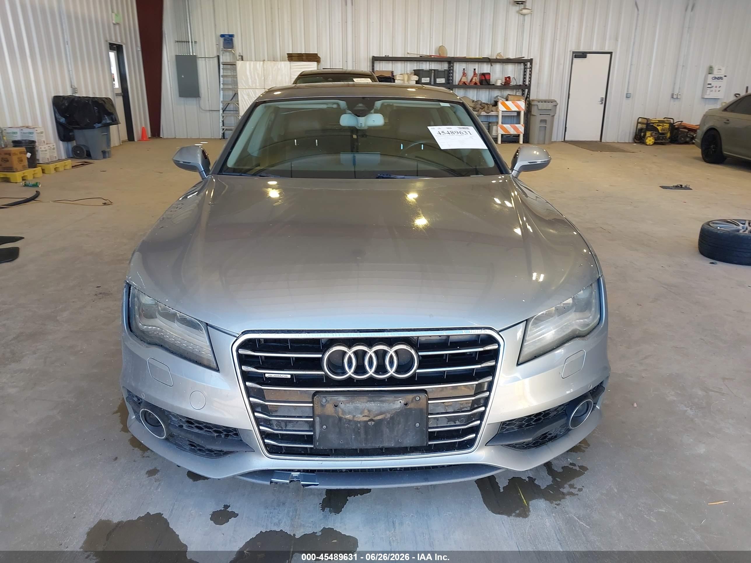 2012 Audi A7 3.0 Prestige Silver vin: WAU2GAFC6CN178835