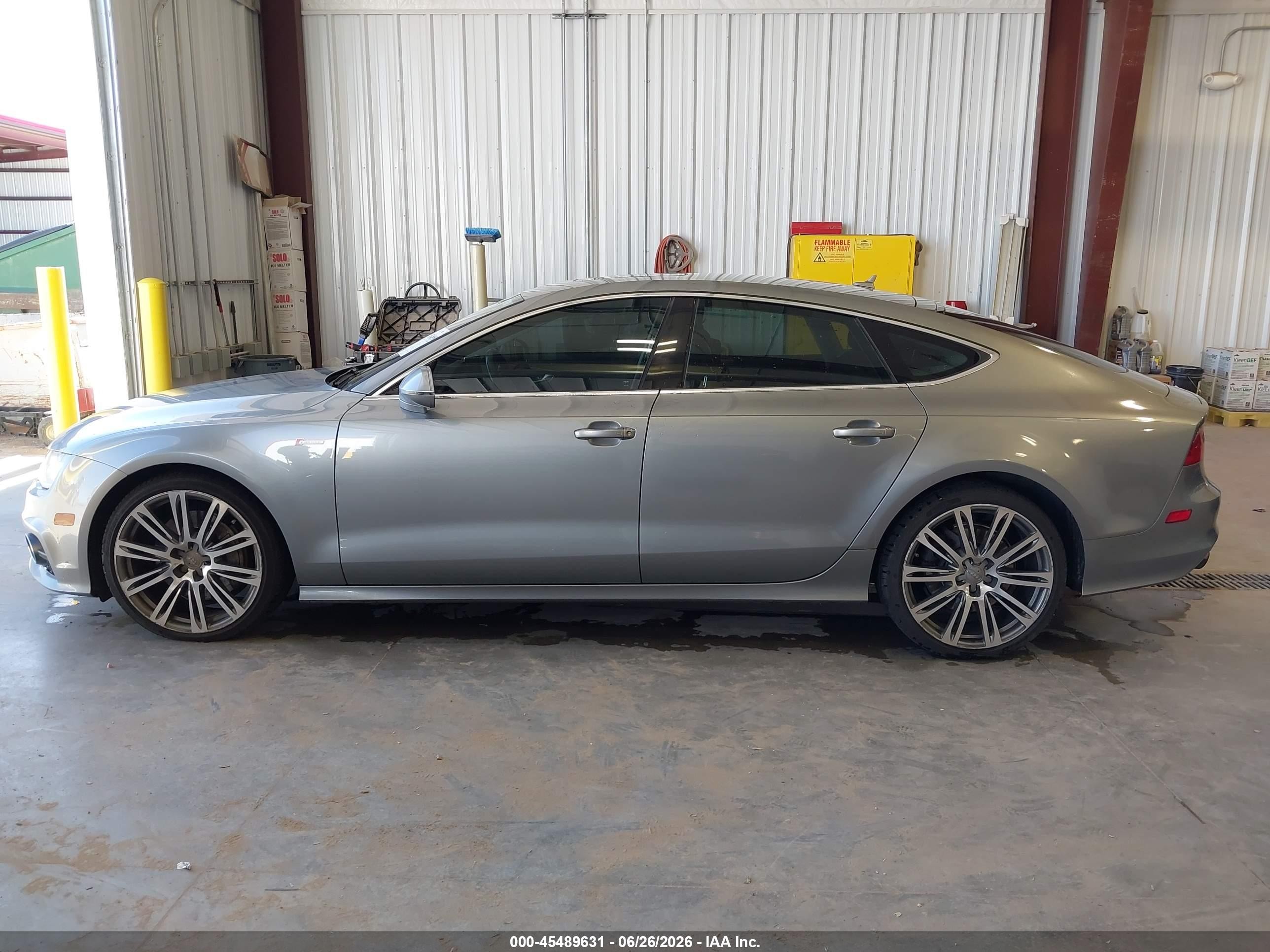 2012 Audi A7 3.0 Prestige Silver vin: WAU2GAFC6CN178835