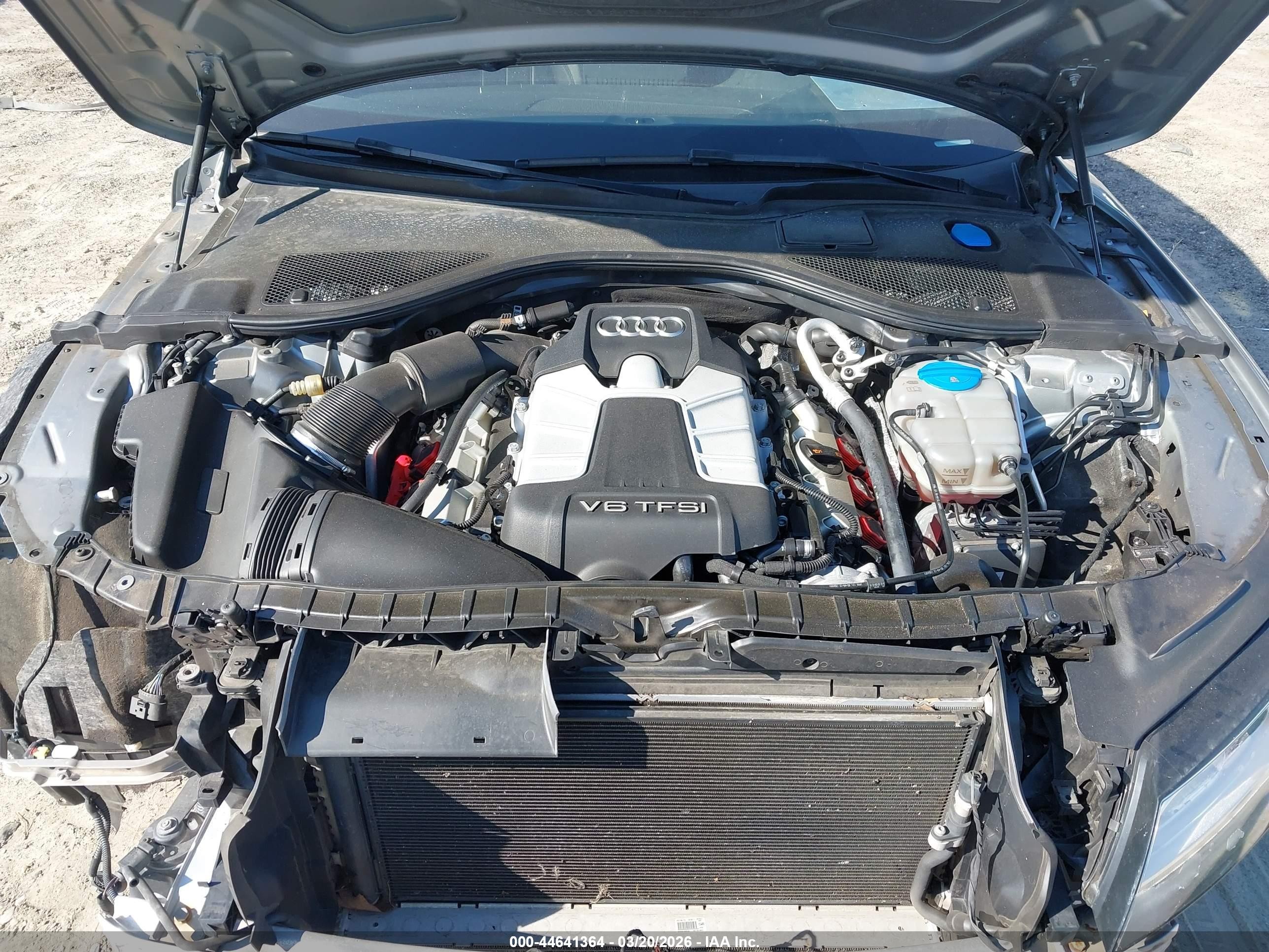 2013 Audi A7 3.0t Premium Серебряный vin: WAU2GAFC6DN112304