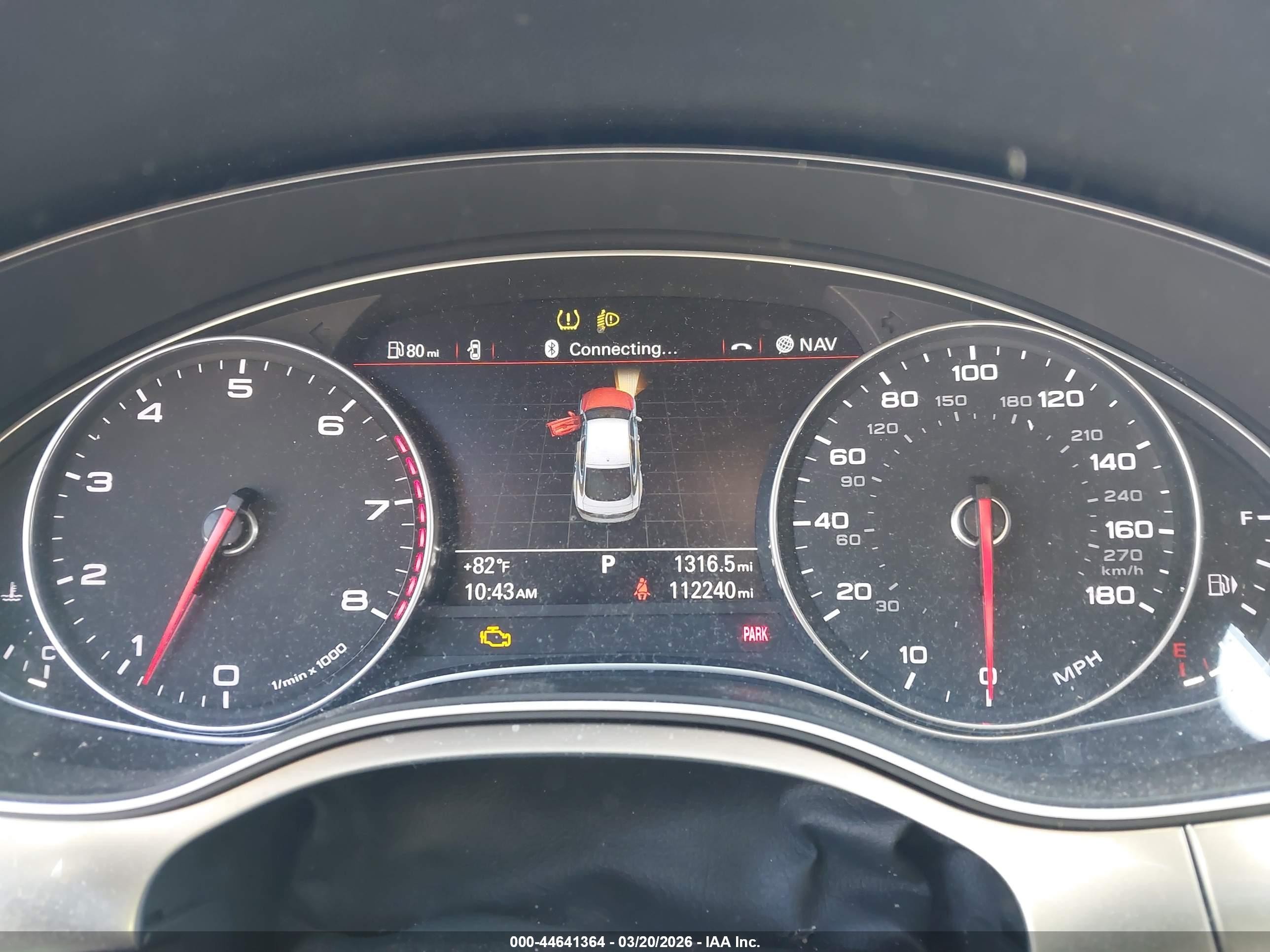 2013 Audi A7 3.0t Premium Серебряный vin: WAU2GAFC6DN112304