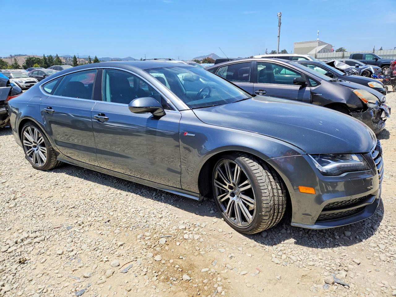 2013 Audi A7 Prestige Gray vin: WAU2GAFC6DN128728