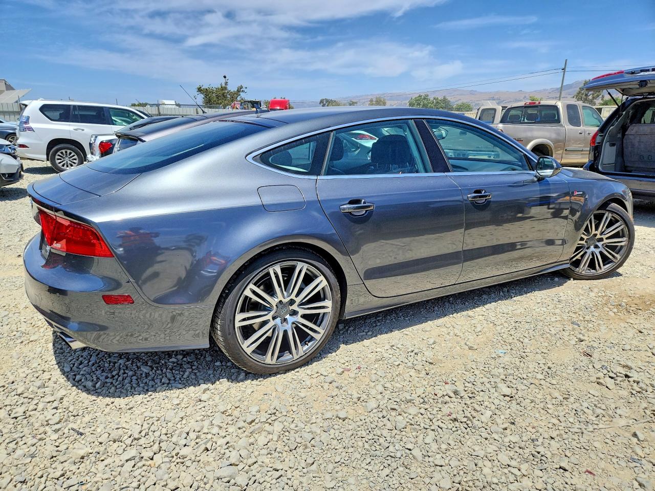 2013 Audi A7 Prestige Gray vin: WAU2GAFC6DN128728