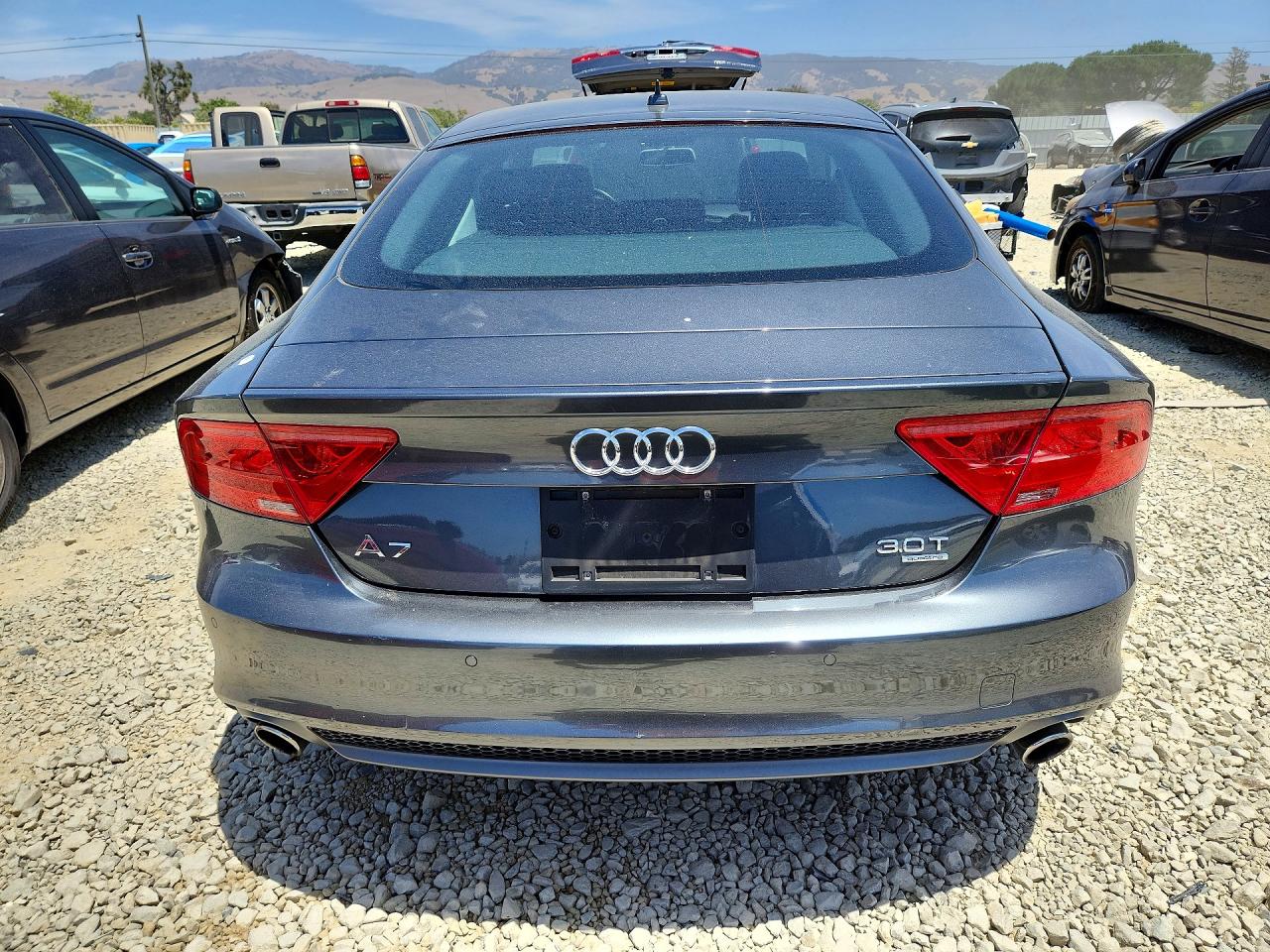 2013 Audi A7 Prestige Gray vin: WAU2GAFC6DN128728