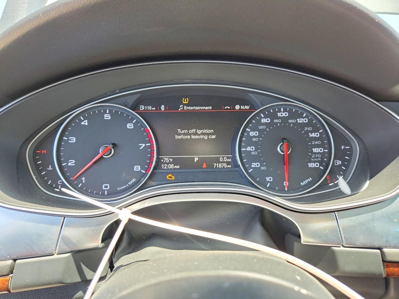 2013 Audi A7 Prestige Gray vin: WAU2GAFC6DN128728