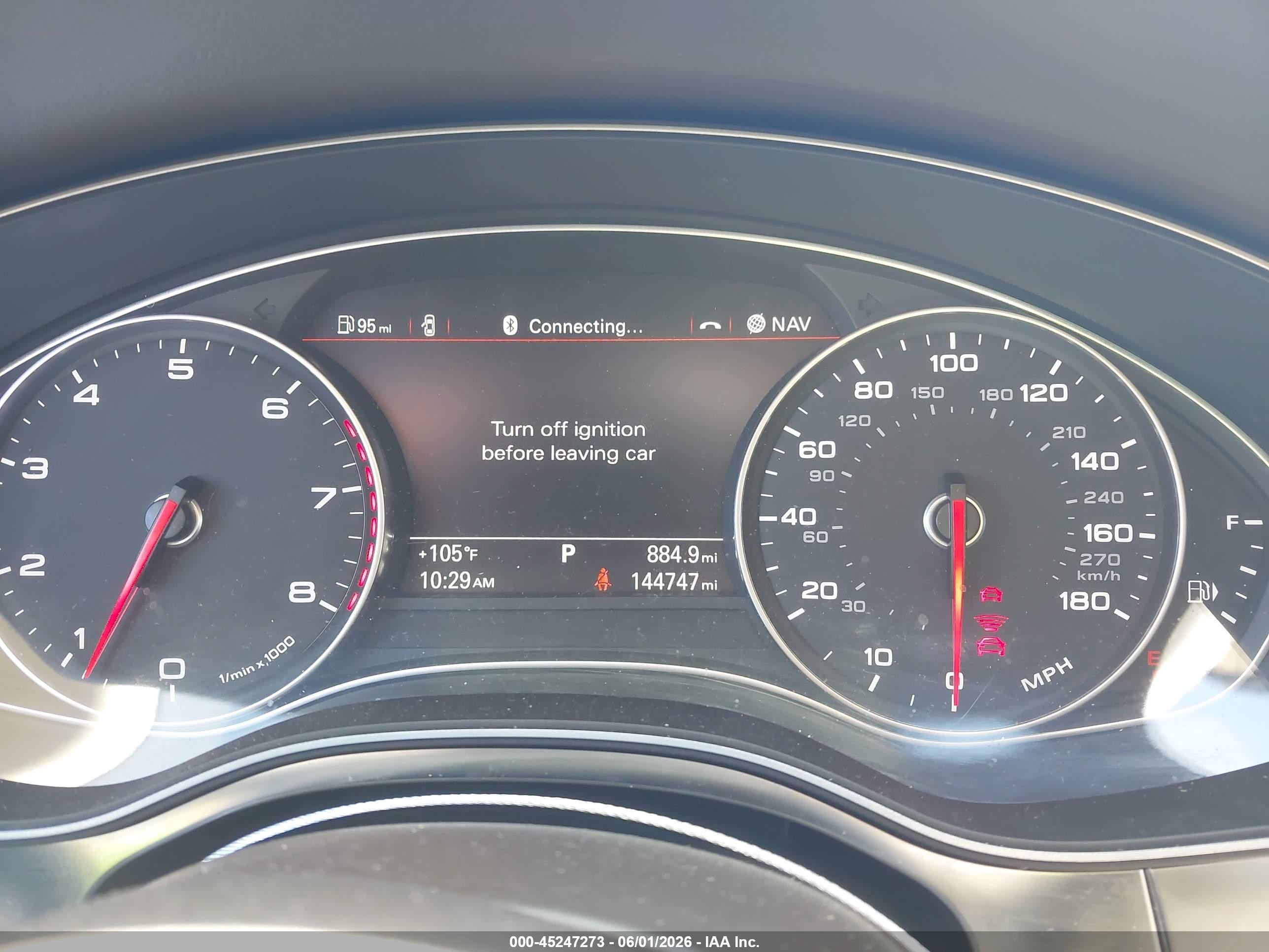2013 Audi A7 3.0t Premium Gray vin: WAU2GAFC6DN155878