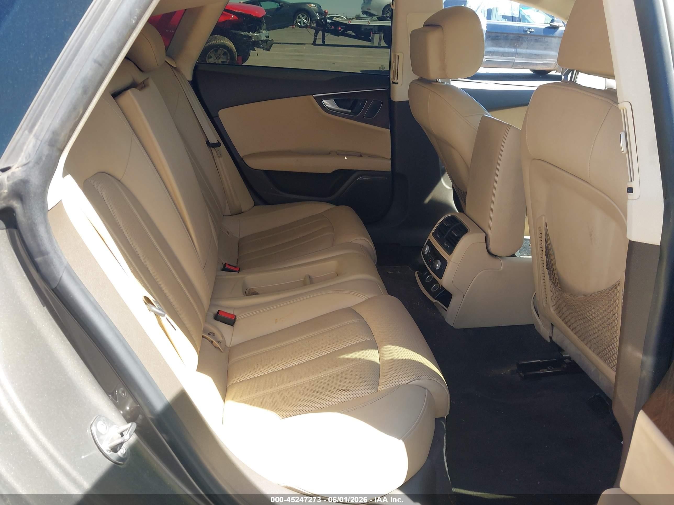2013 Audi A7 3.0t Premium Gray vin: WAU2GAFC6DN155878