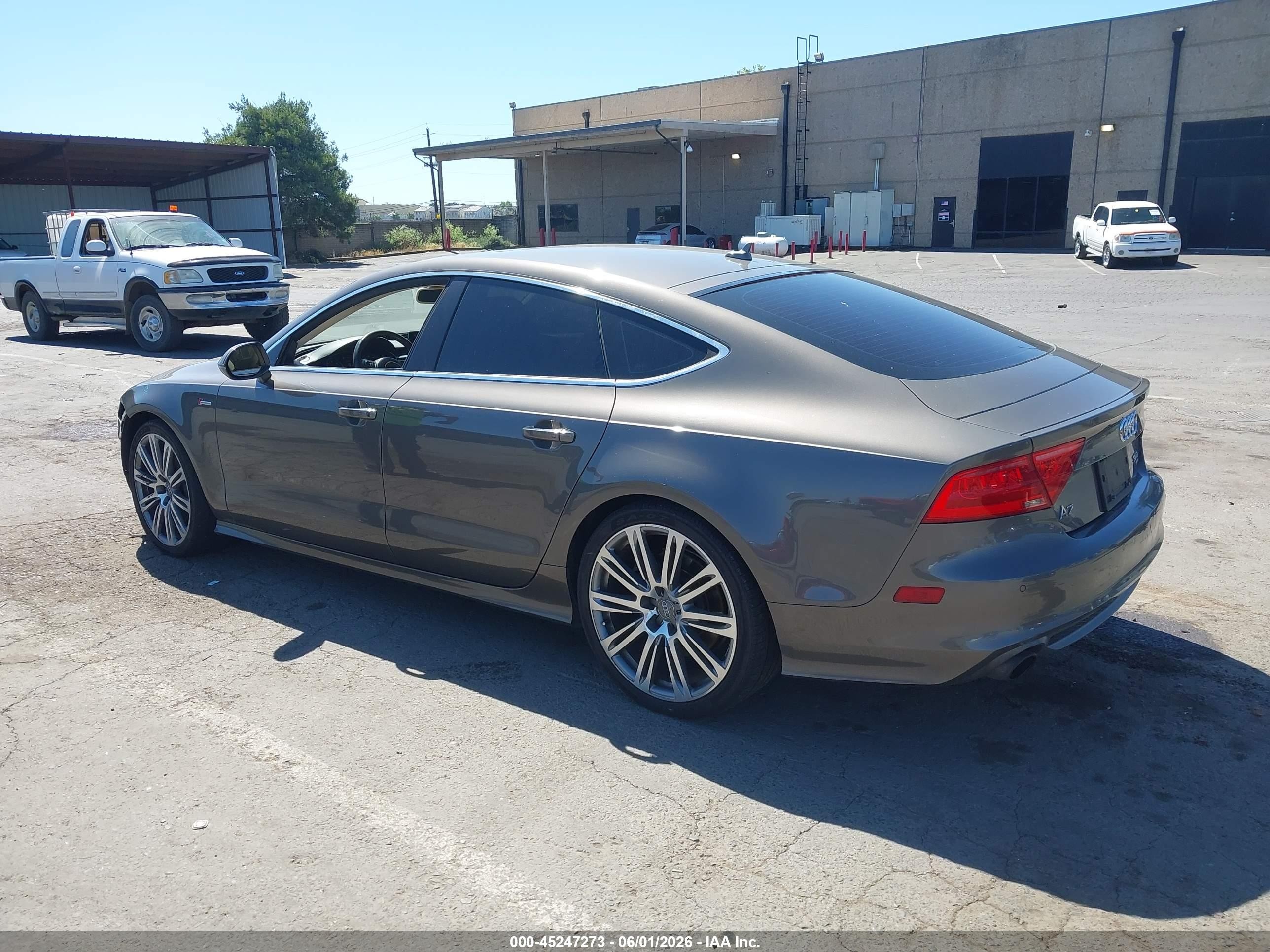 2013 Audi A7 3.0t Premium Gray vin: WAU2GAFC6DN155878