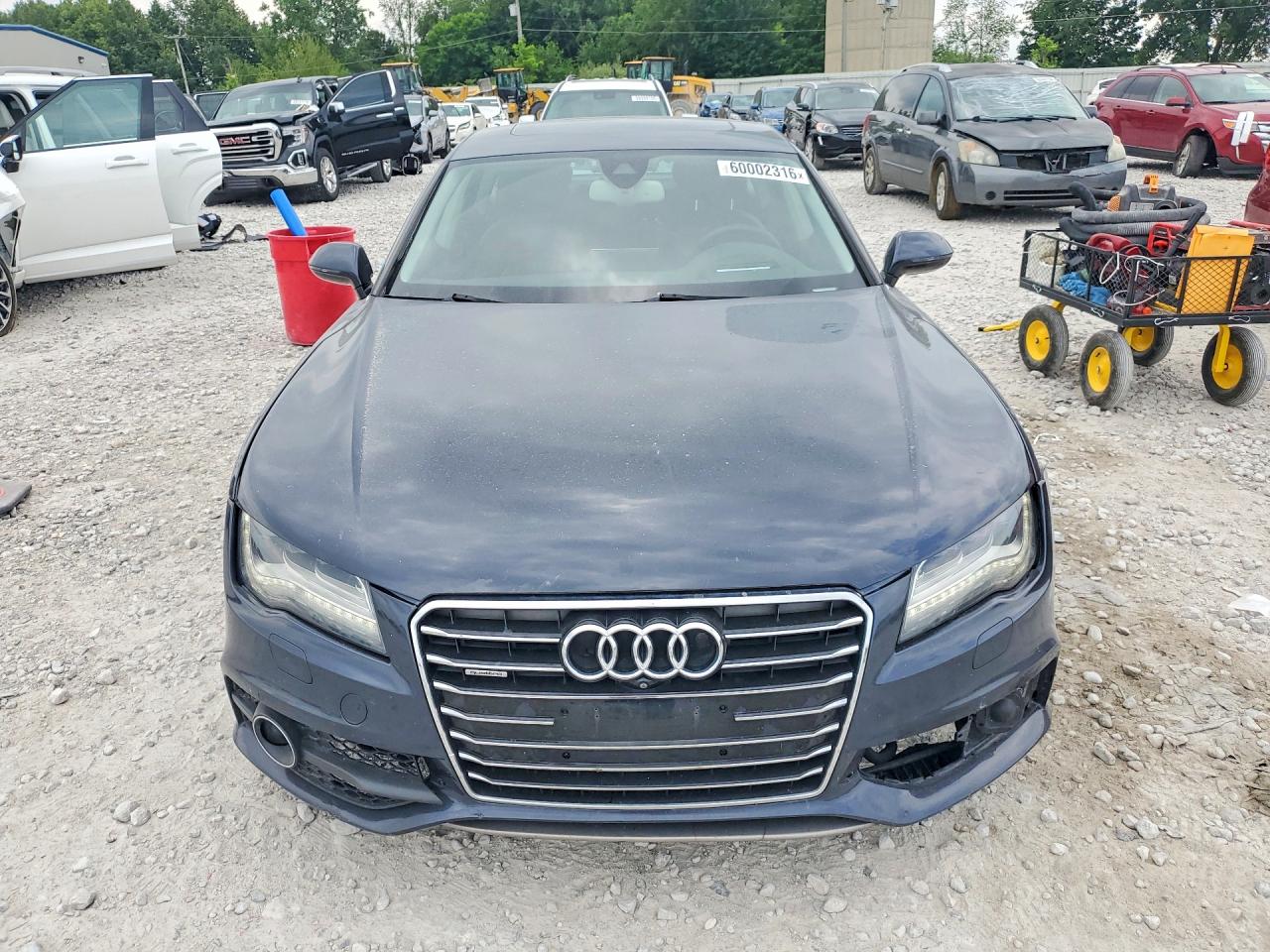2014 Audi A7 Prestige Blue vin: WAU2GAFC6EN012558
