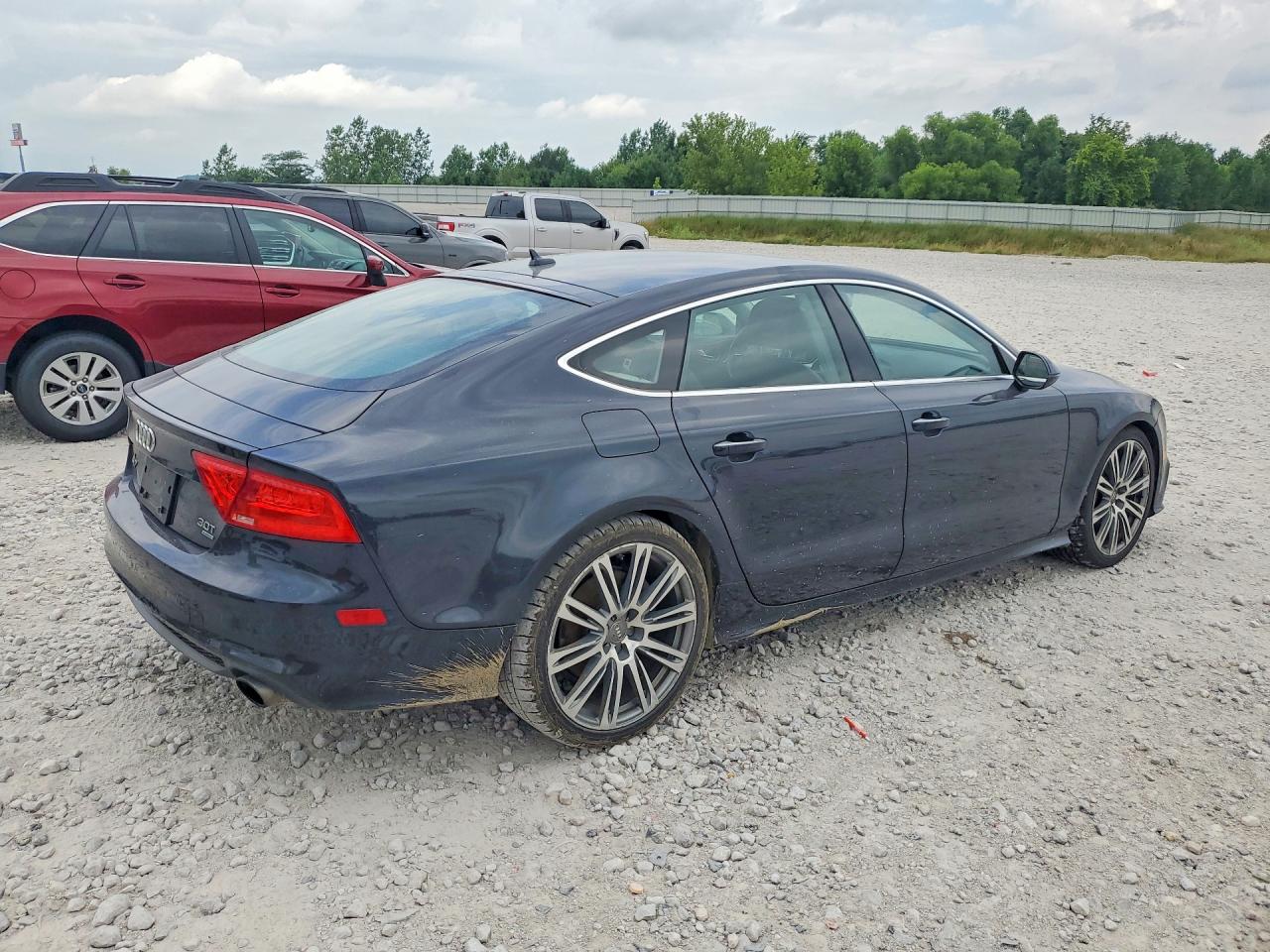 2014 Audi A7 Prestige Blue vin: WAU2GAFC6EN012558