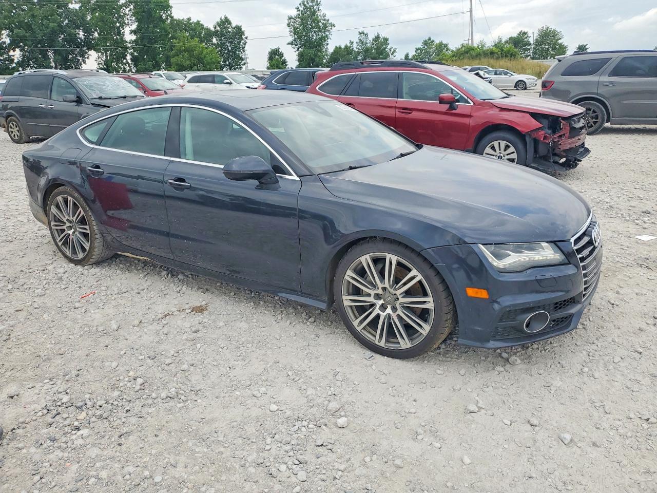 2014 Audi A7 Prestige Blue vin: WAU2GAFC6EN012558