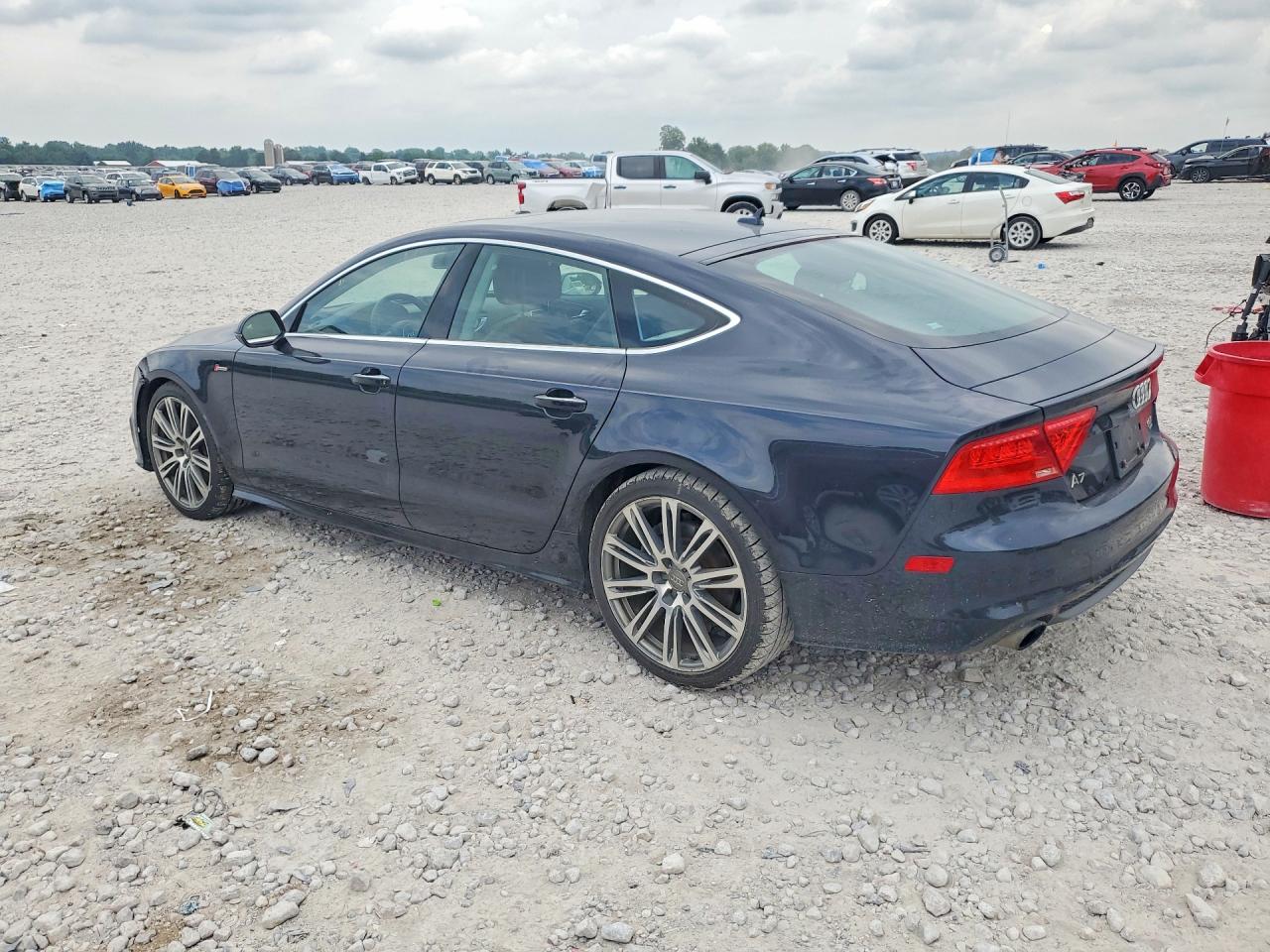 2014 Audi A7 Prestige Blue vin: WAU2GAFC6EN012558