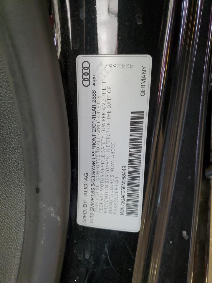 2014 Audi A7 Prestige Black vin: WAU2GAFC6EN068449