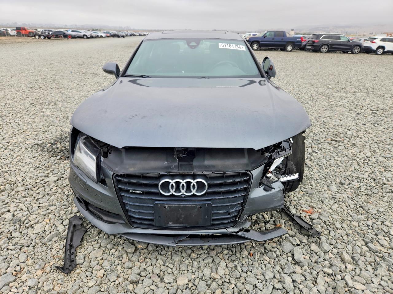 2014 Audi A7 Prestige Gray vin: WAU2GAFC6EN123465