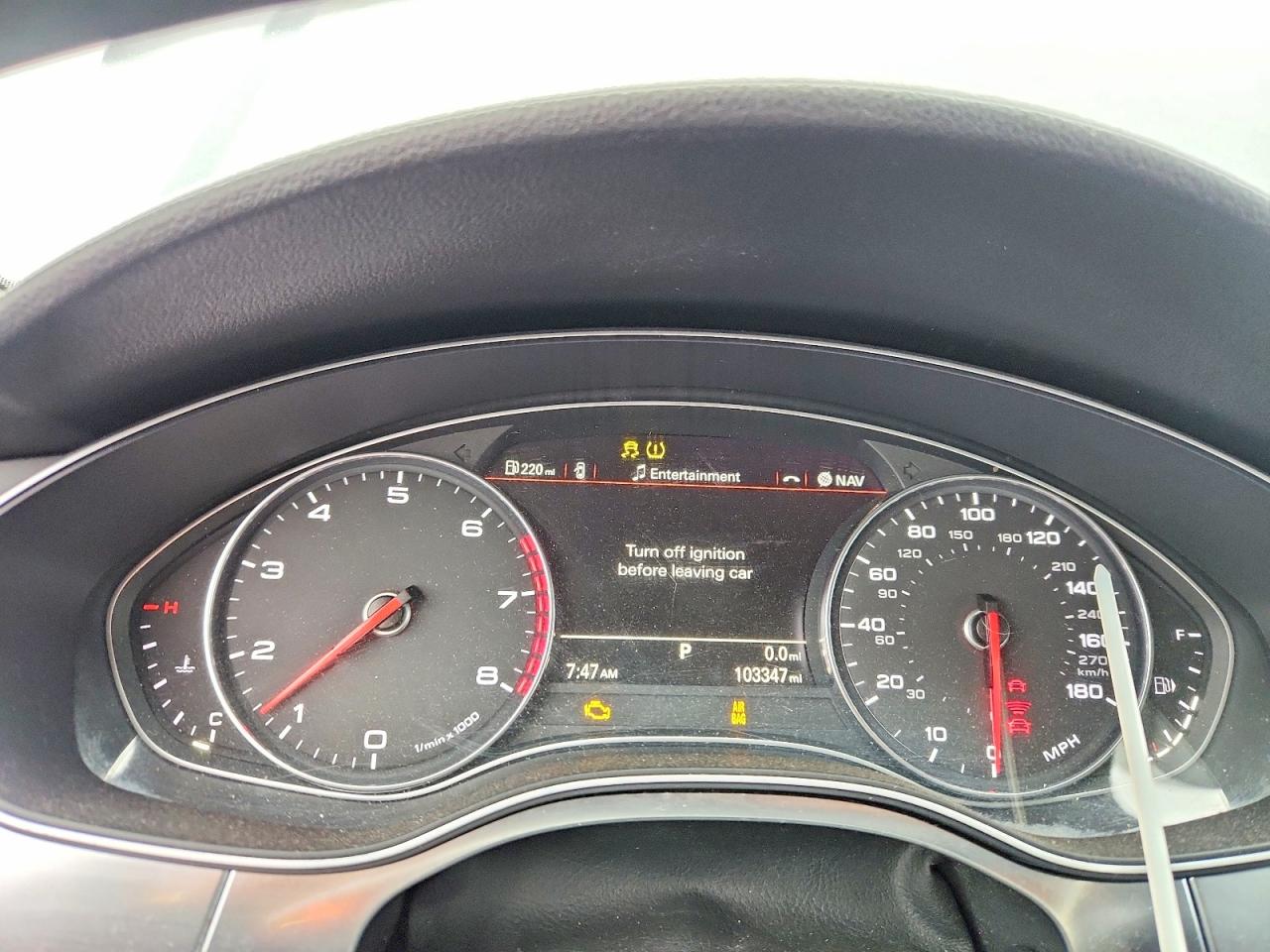 2014 Audi A7 Prestige Gray vin: WAU2GAFC6EN123465