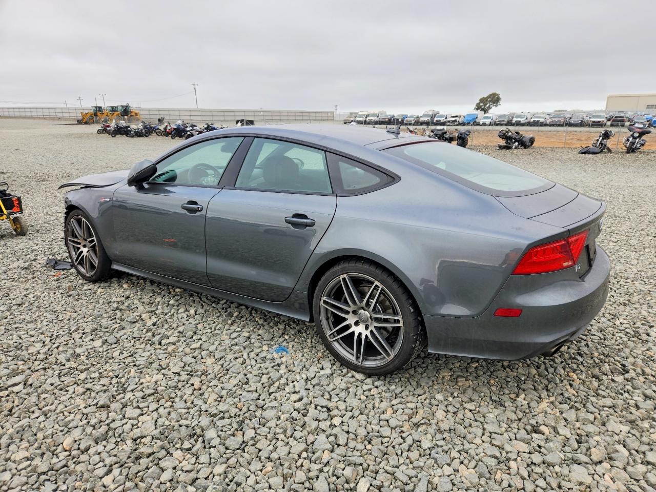 2014 Audi A7 Prestige Gray vin: WAU2GAFC6EN123465