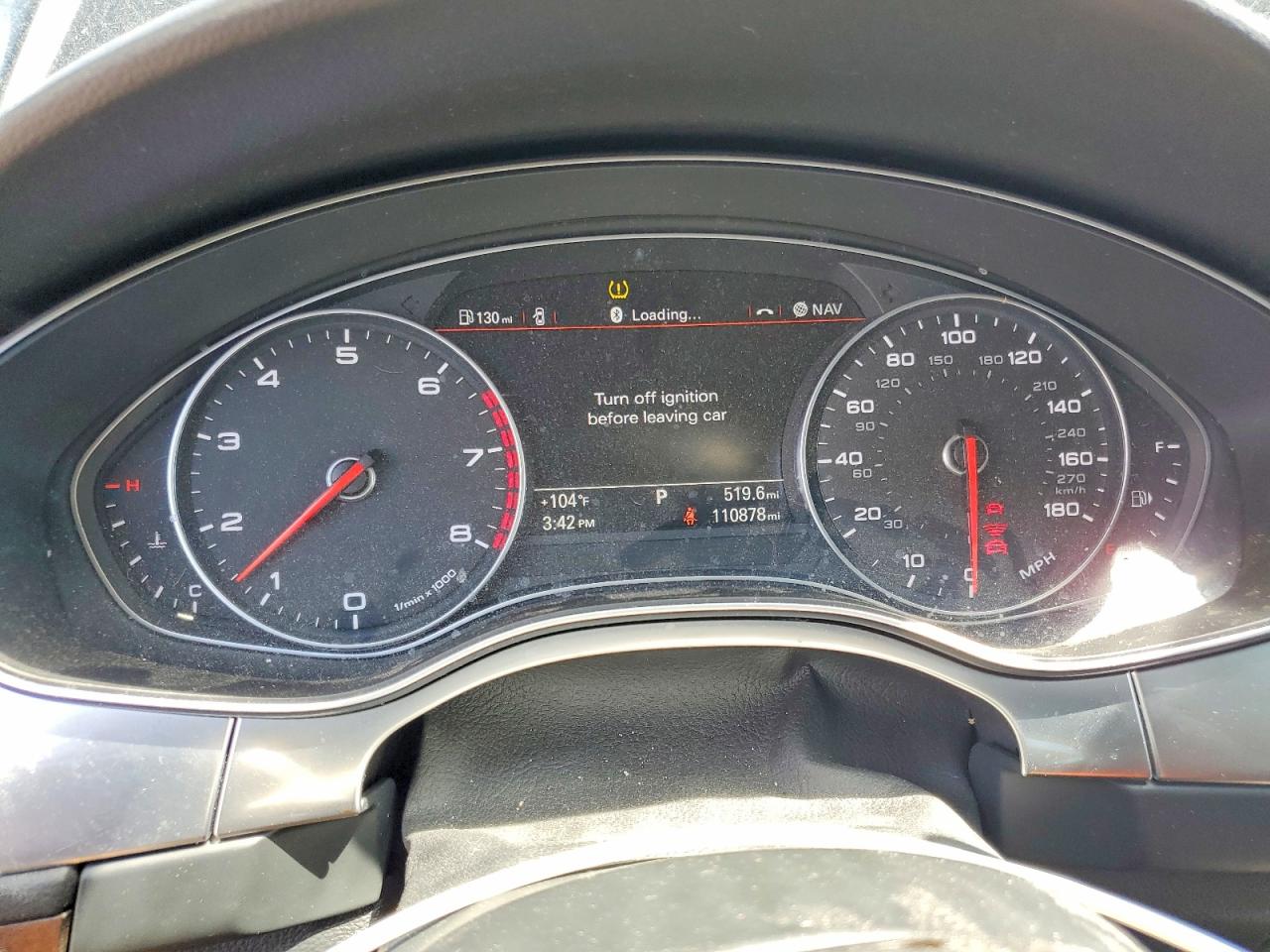 2015 Audi A7 Prestige Black vin: WAU2GAFC6FN007779