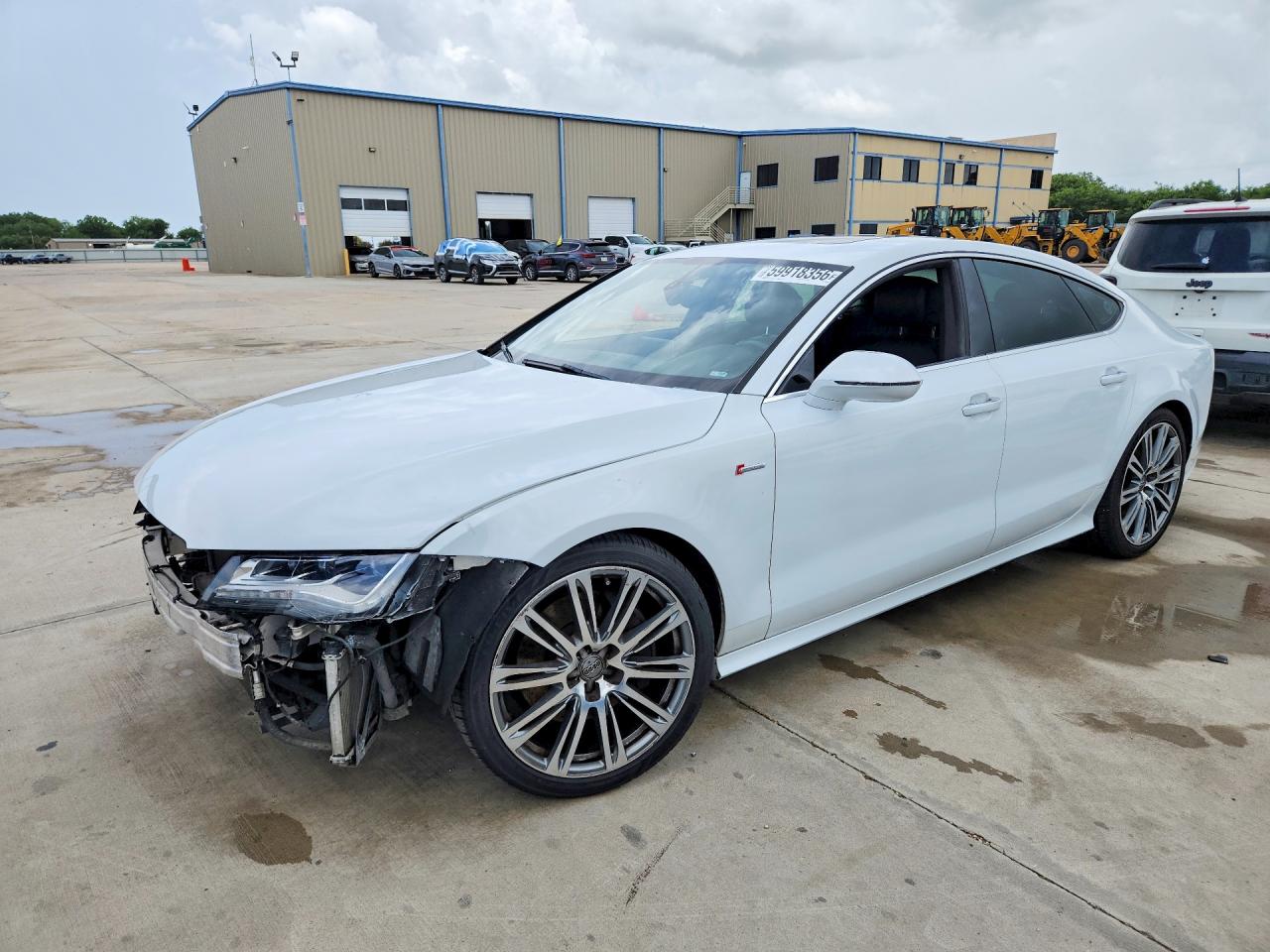 2012 Audi A7 Prestige White vin: WAU2GAFC7CN098413