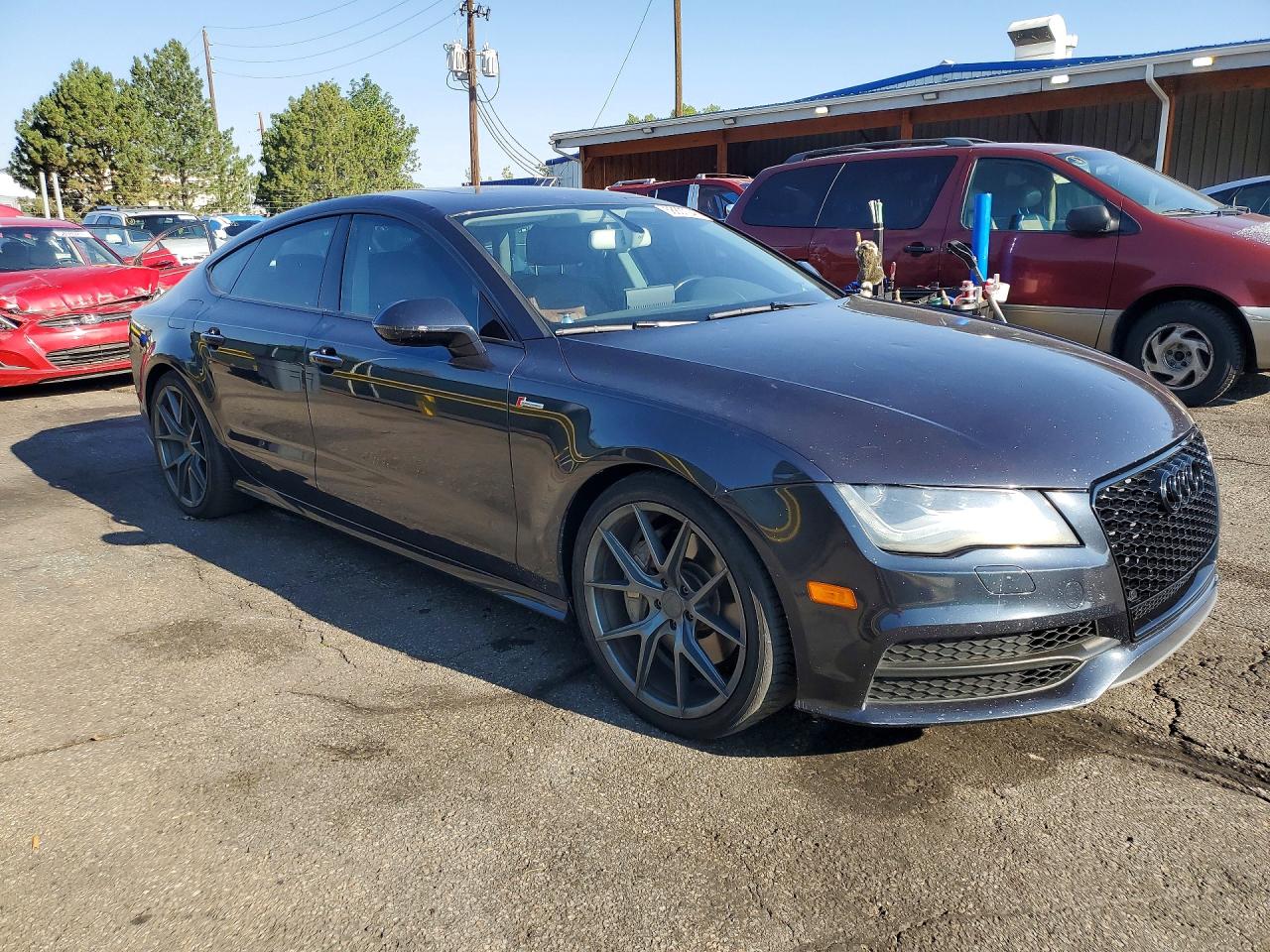 2013 Audi A7 Prestige Blue vin: WAU2GAFC7DN015547