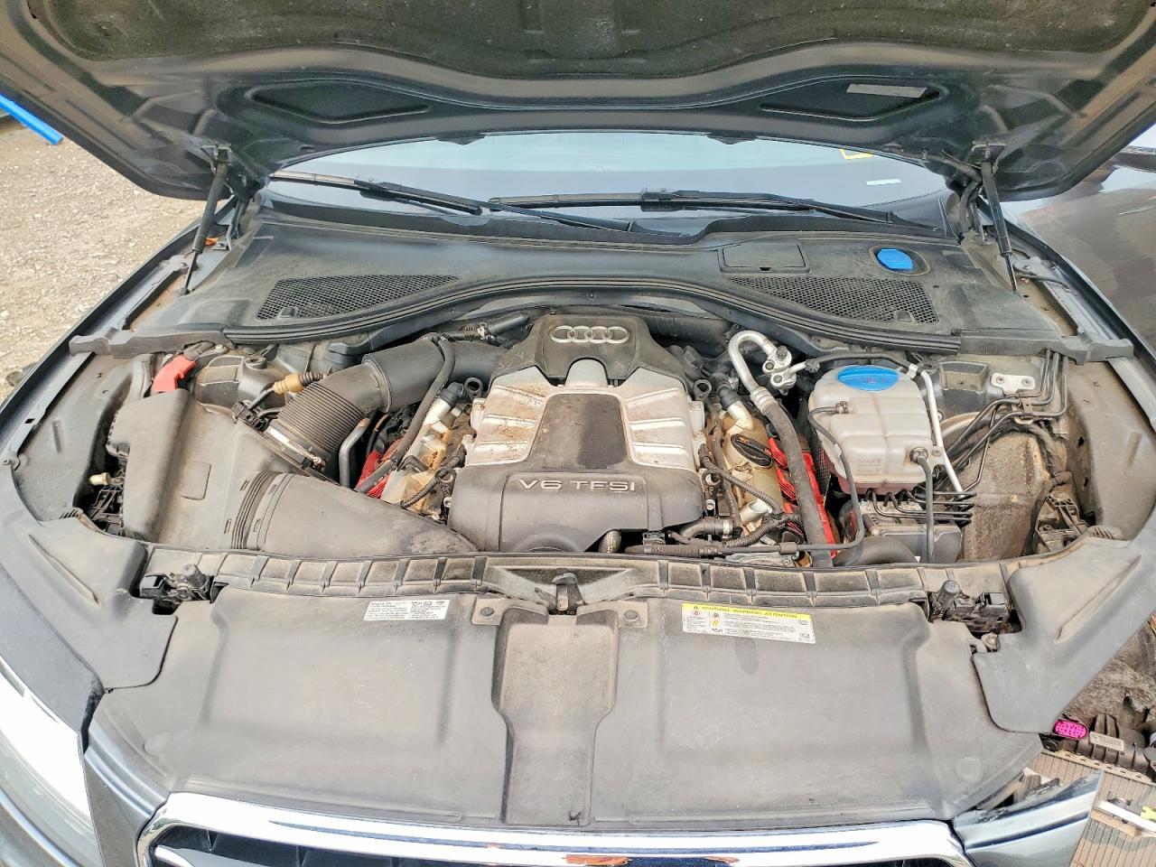 2013 Audi A7 Prestige Серый vin: WAU2GAFC7DN033112