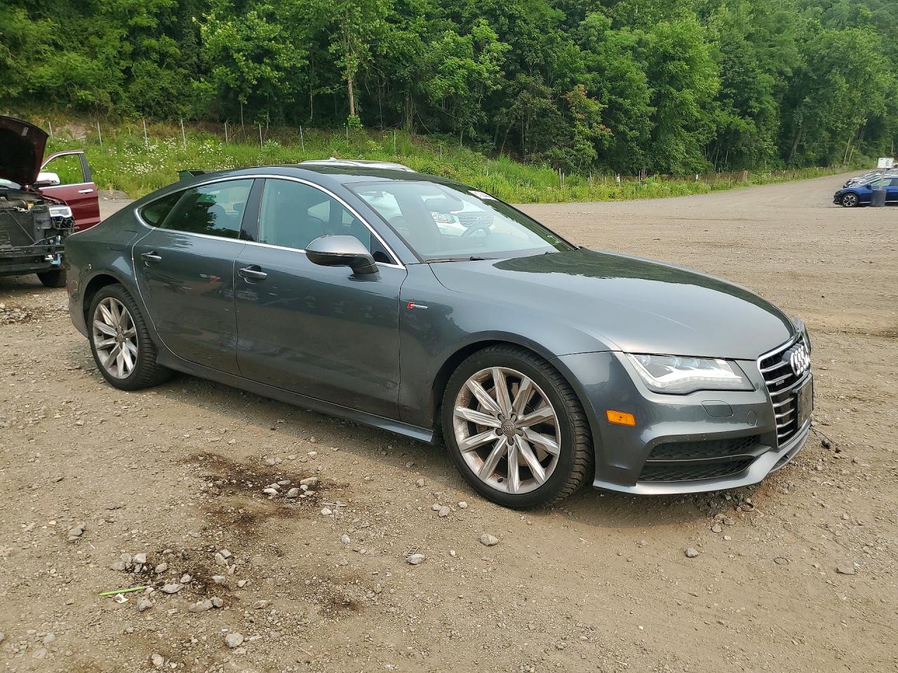 2013 Audi A7 Prestige Серый vin: WAU2GAFC7DN033112
