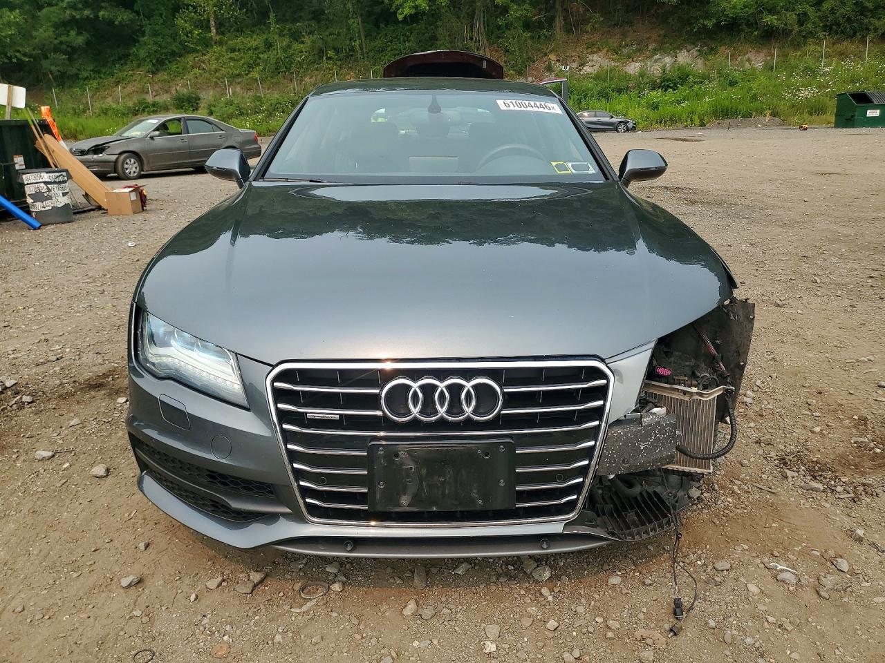 2013 Audi A7 Prestige Серый vin: WAU2GAFC7DN033112