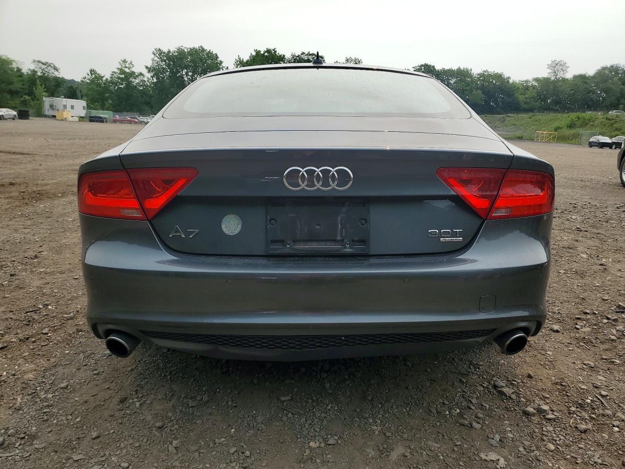 2013 Audi A7 Prestige Серый vin: WAU2GAFC7DN033112