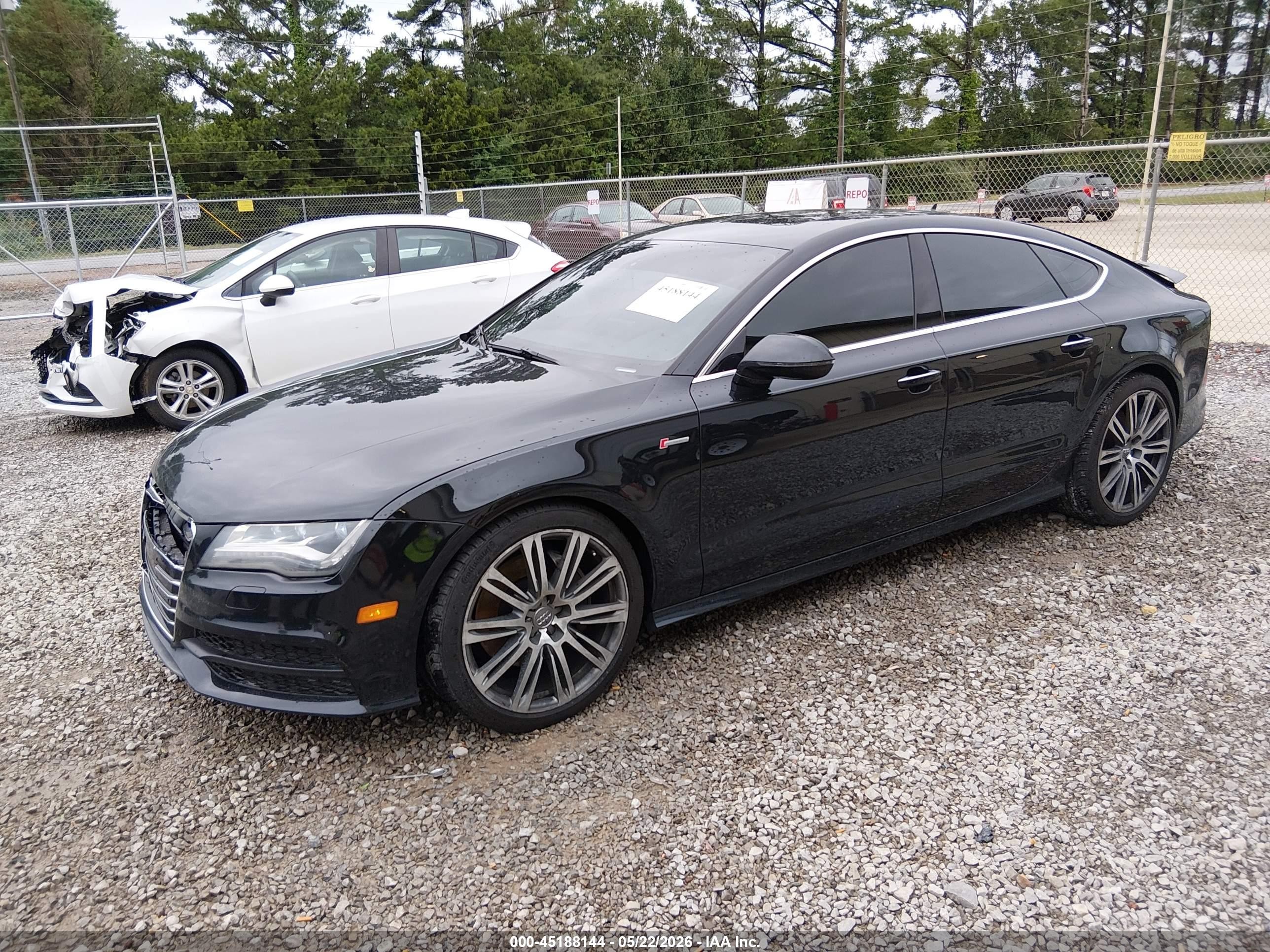2013 Audi A7 3.0t Premium Black vin: WAU2GAFC7DN053618