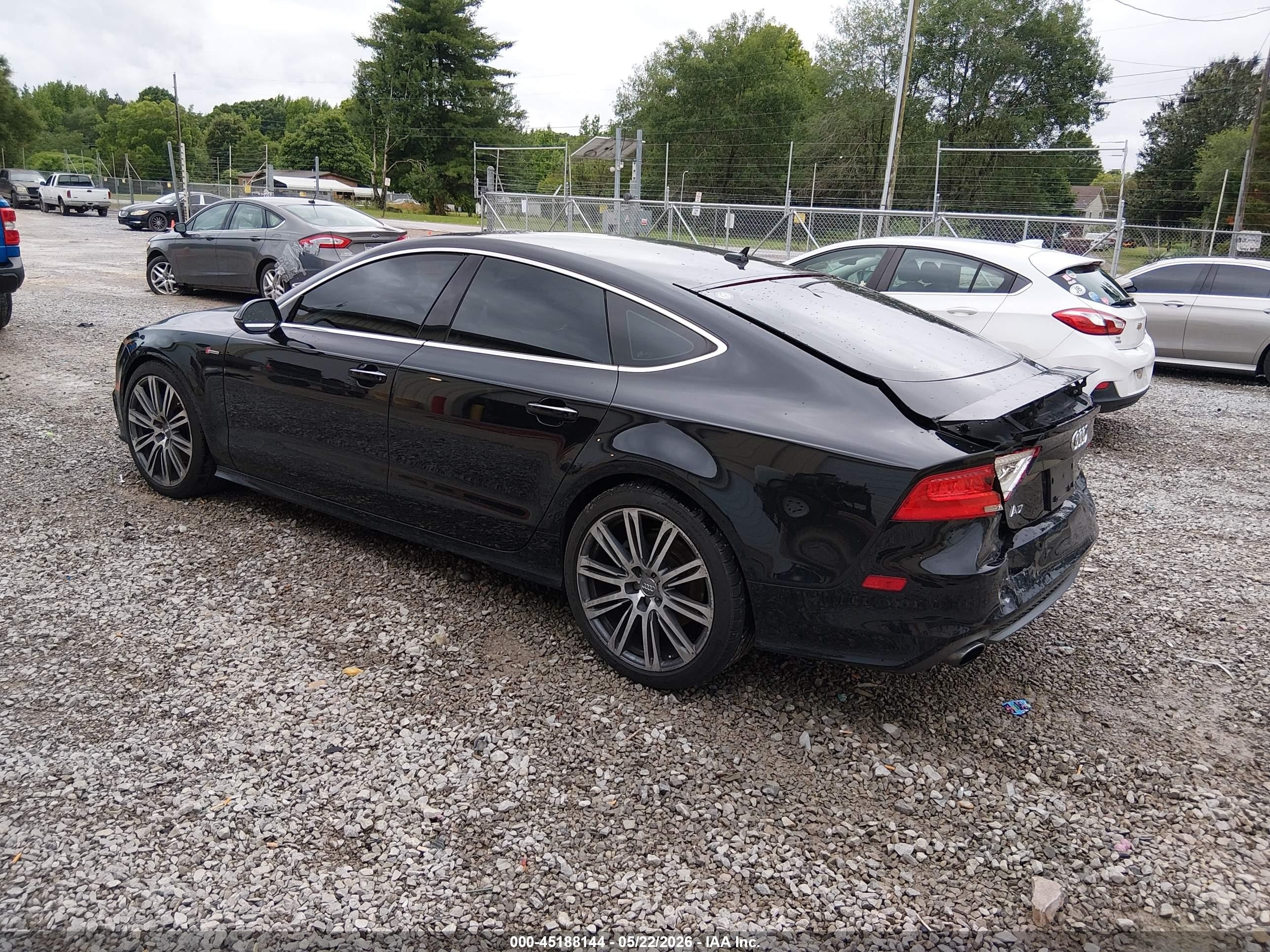 2013 Audi A7 3.0t Premium Black vin: WAU2GAFC7DN053618