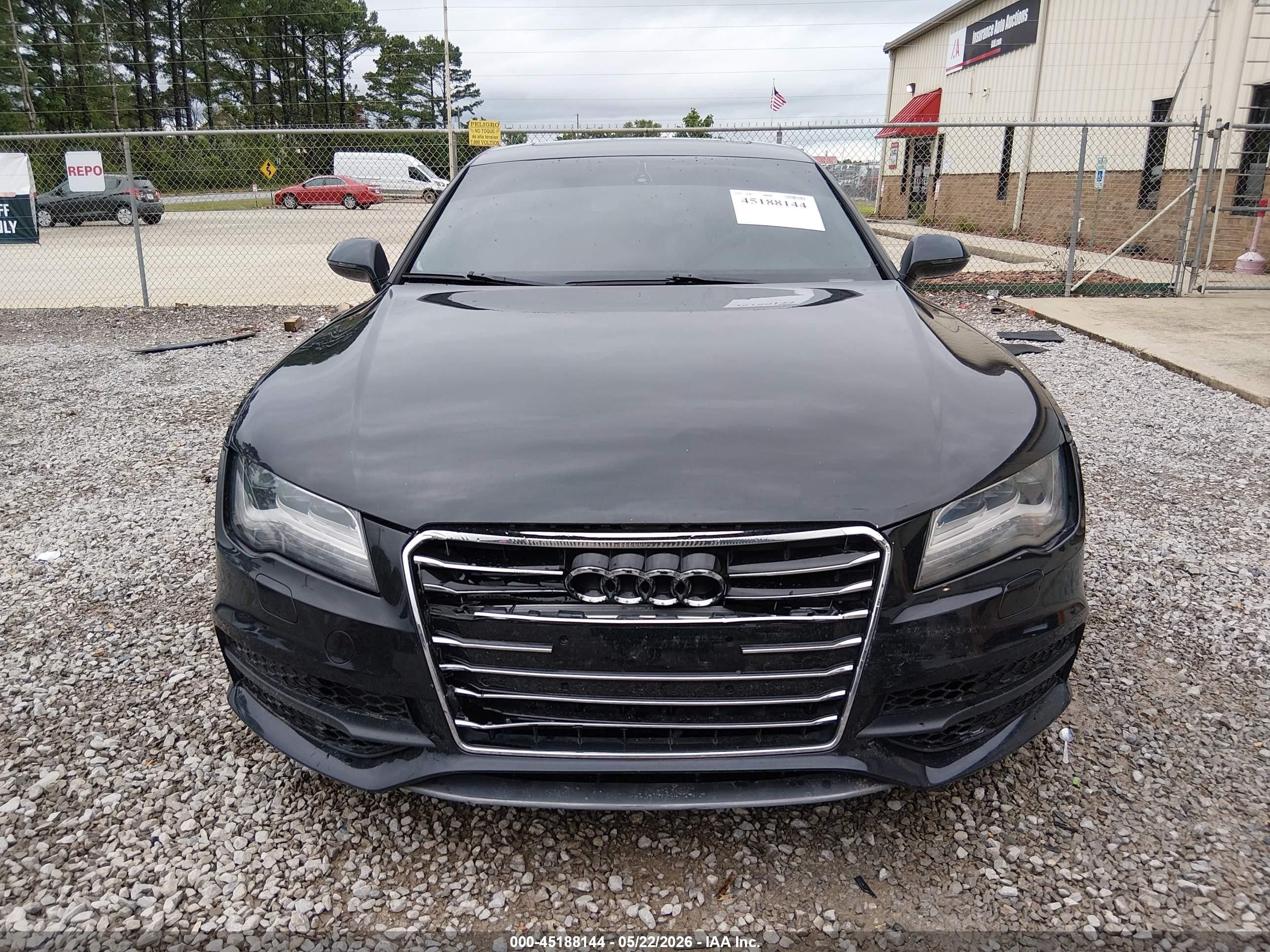 2013 Audi A7 3.0t Premium Black vin: WAU2GAFC7DN053618