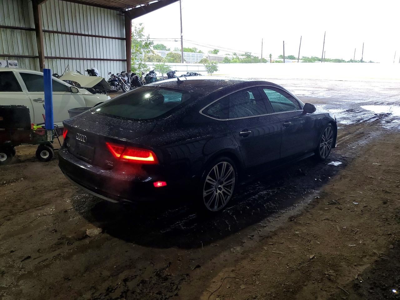 2014 Audi A7 Prestige Blue vin: WAU2GAFC7EN075054