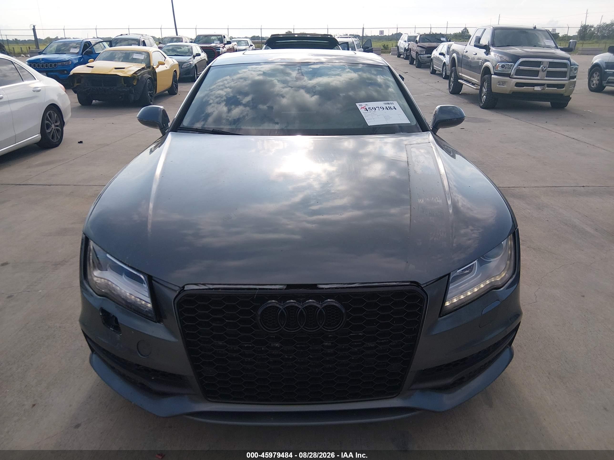 2014 Audi A7 3.0t Premium Plus Gray vin: WAU2GAFC7EN104052