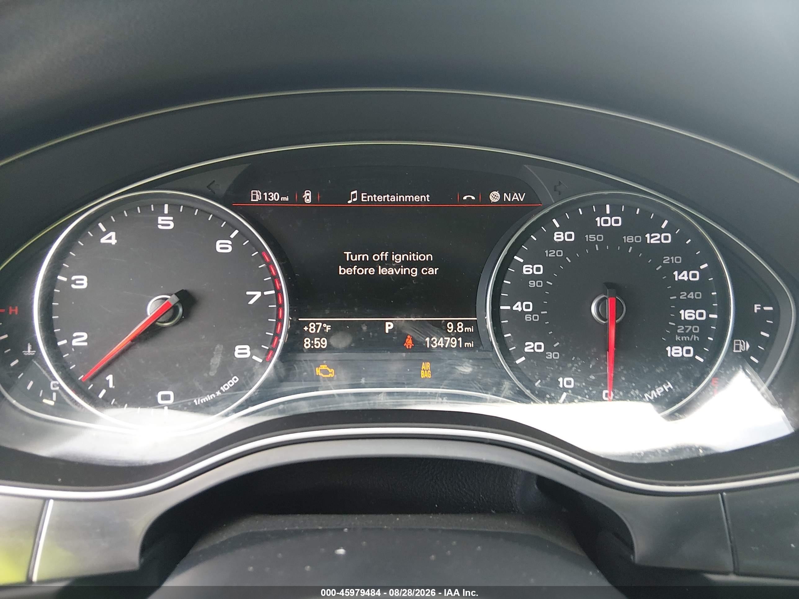 2014 Audi A7 3.0t Premium Plus Gray vin: WAU2GAFC7EN104052