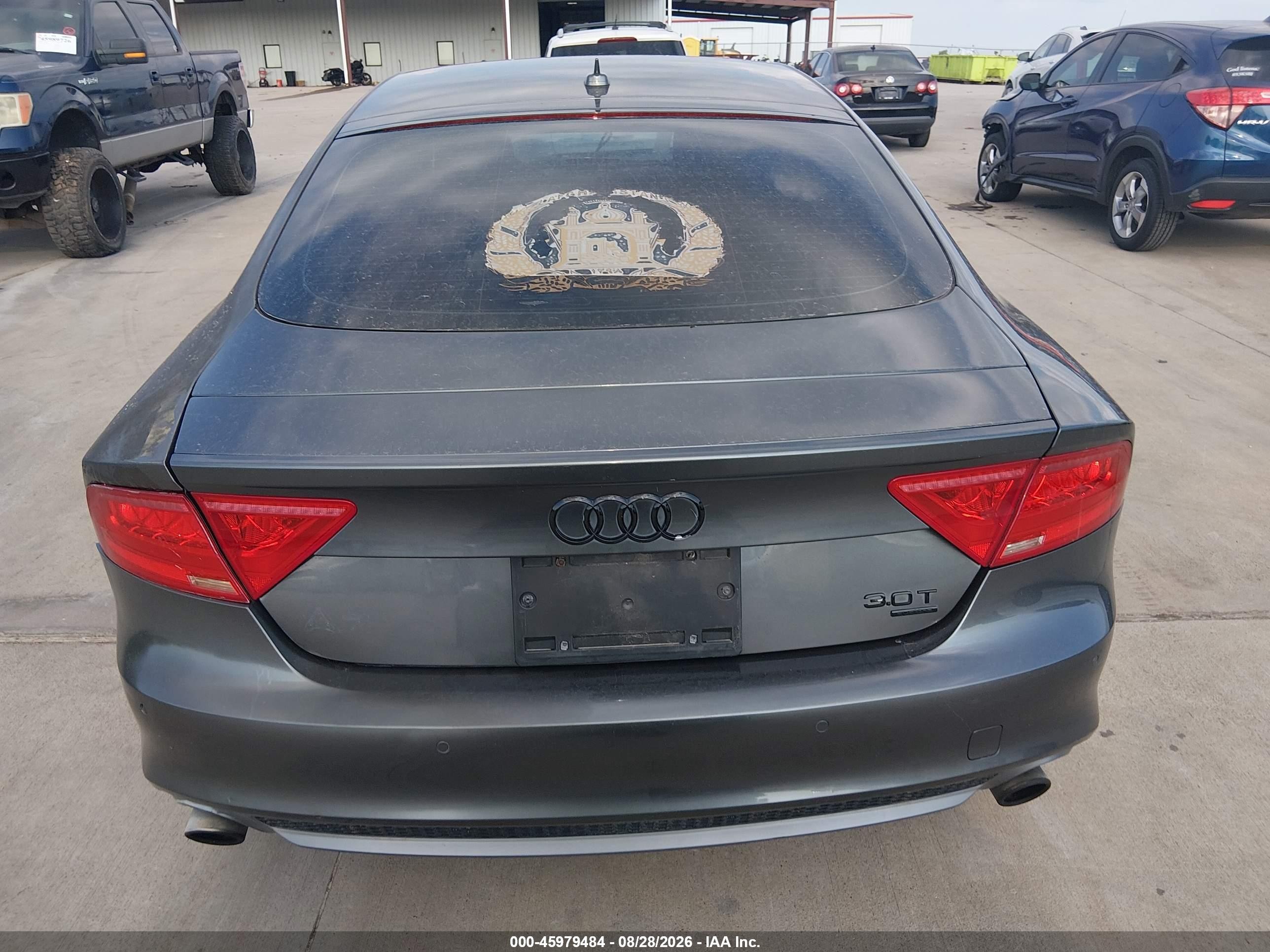 2014 Audi A7 3.0t Premium Plus Gray vin: WAU2GAFC7EN104052