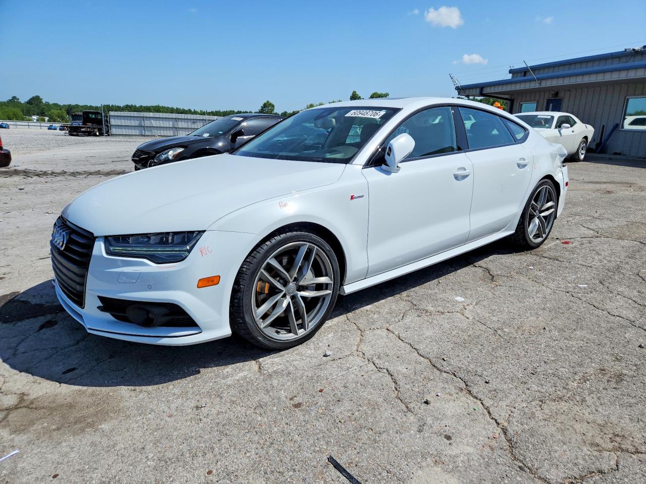 2016 Audi A7 Prestige White vin: WAU2GAFC7GN111196