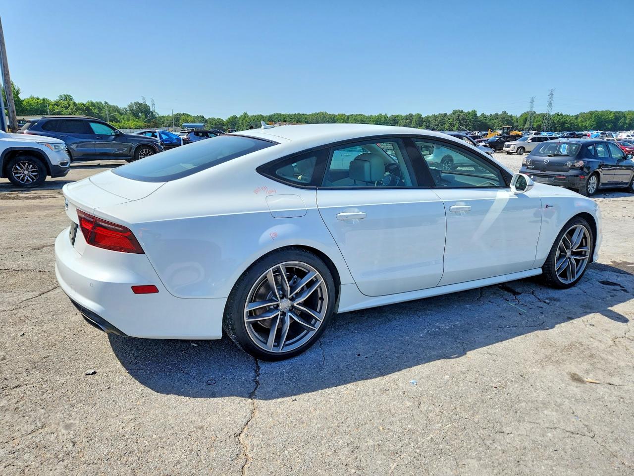 2016 Audi A7 Prestige White vin: WAU2GAFC7GN111196