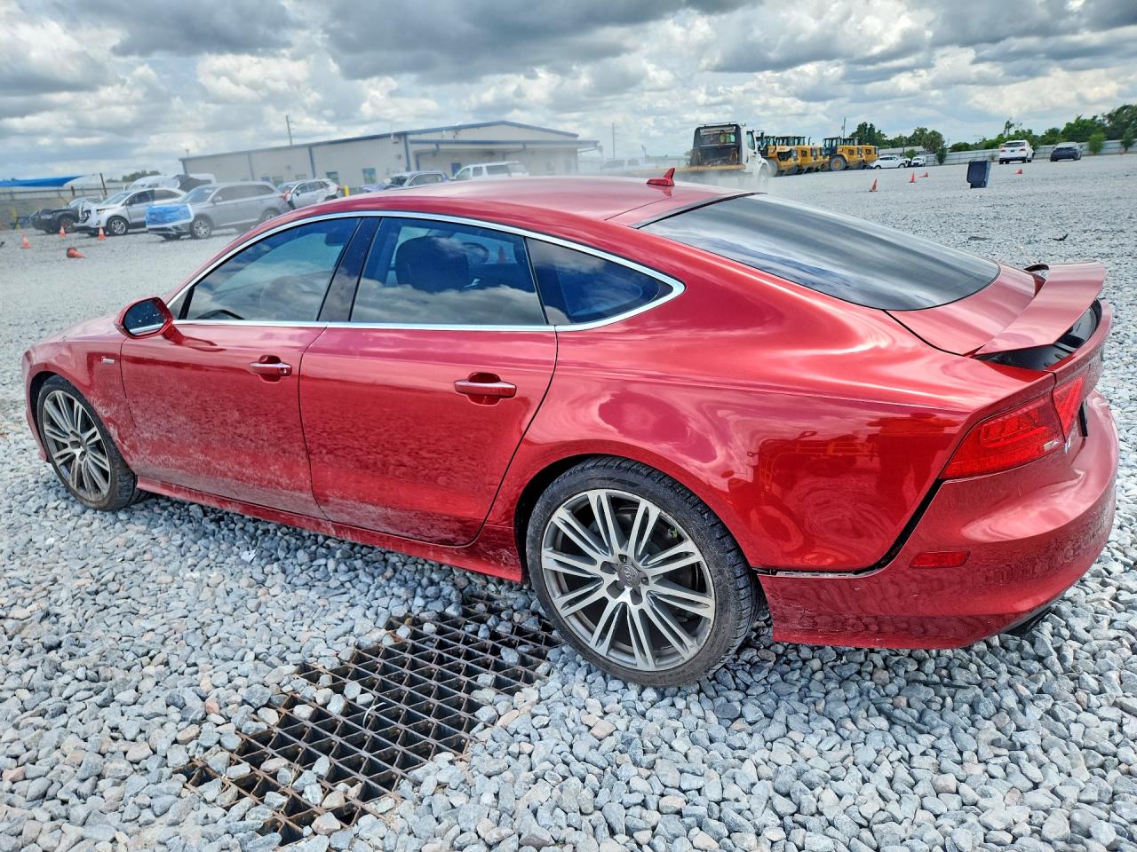 2013 Audi A7 Prestige Burgundy vin: WAU2GAFC8DN054003