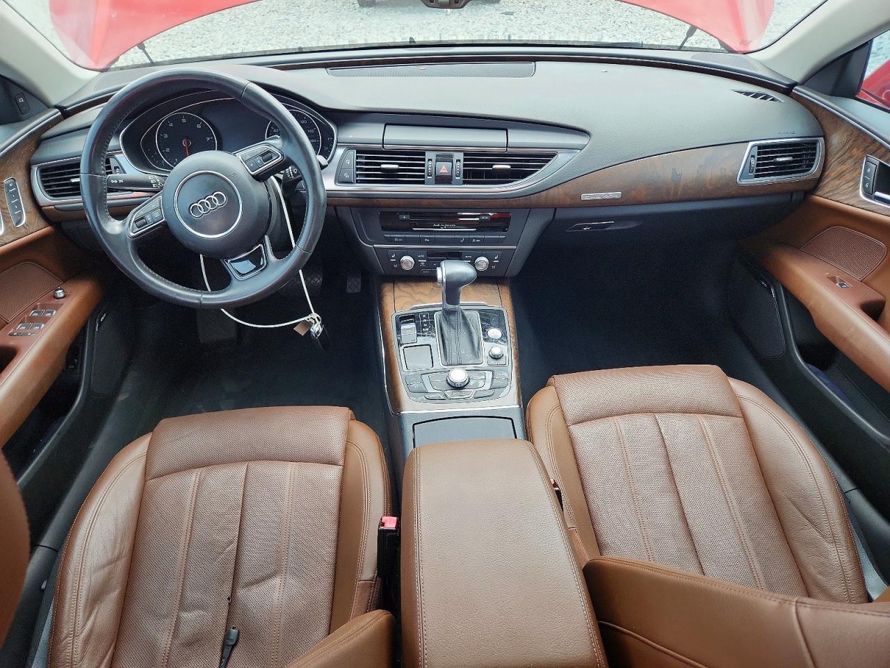 2013 Audi A7 Prestige Burgundy vin: WAU2GAFC8DN054003