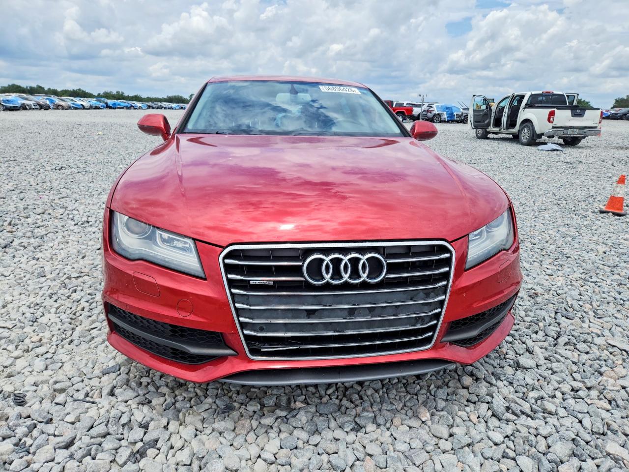 2013 Audi A7 Prestige Burgundy vin: WAU2GAFC8DN054003