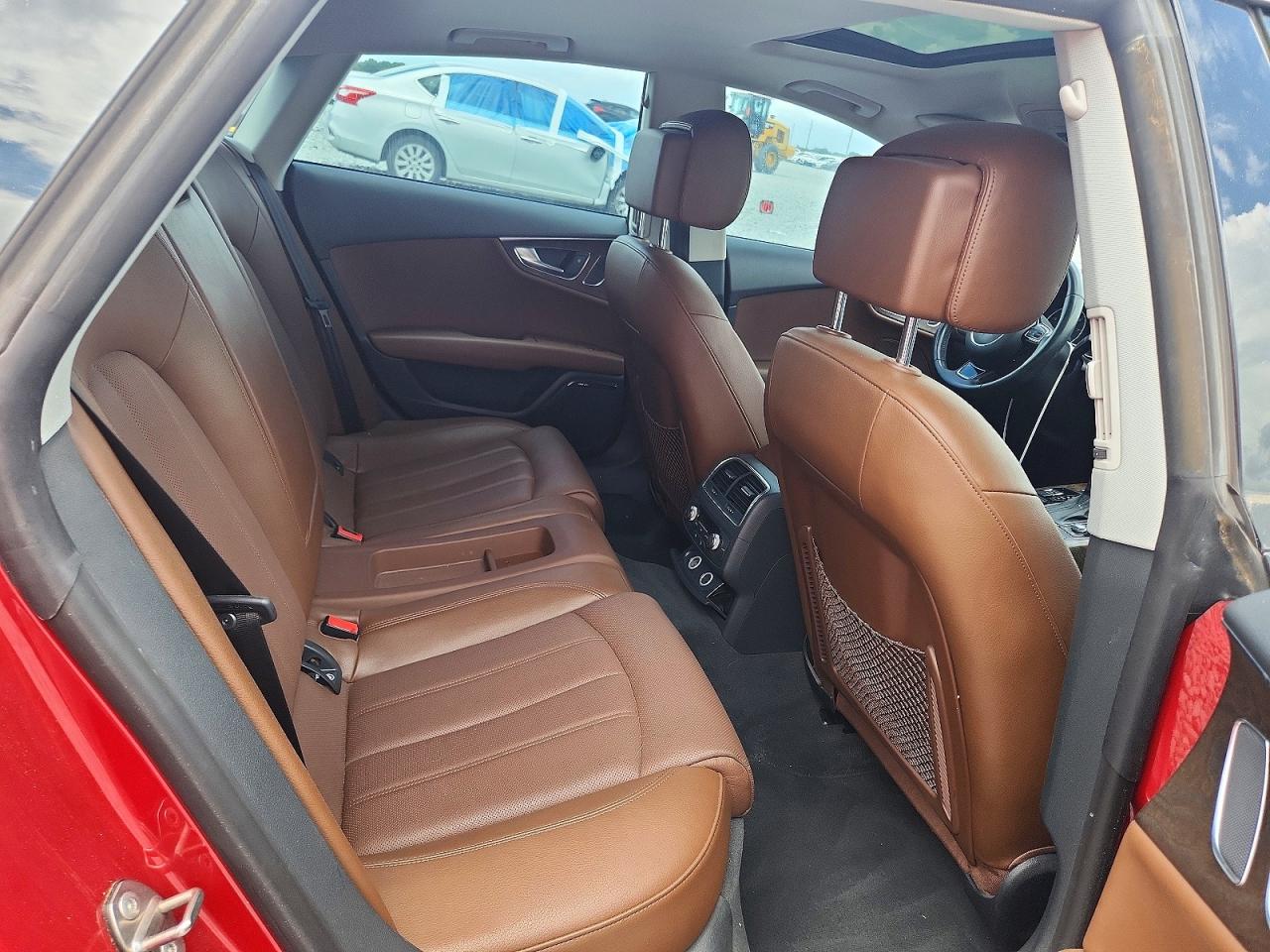 2013 Audi A7 Prestige Burgundy vin: WAU2GAFC8DN054003