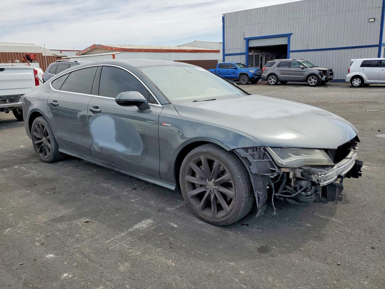 2013 Audi A7 Prestige Gray vin: WAU2GAFC8DN077331