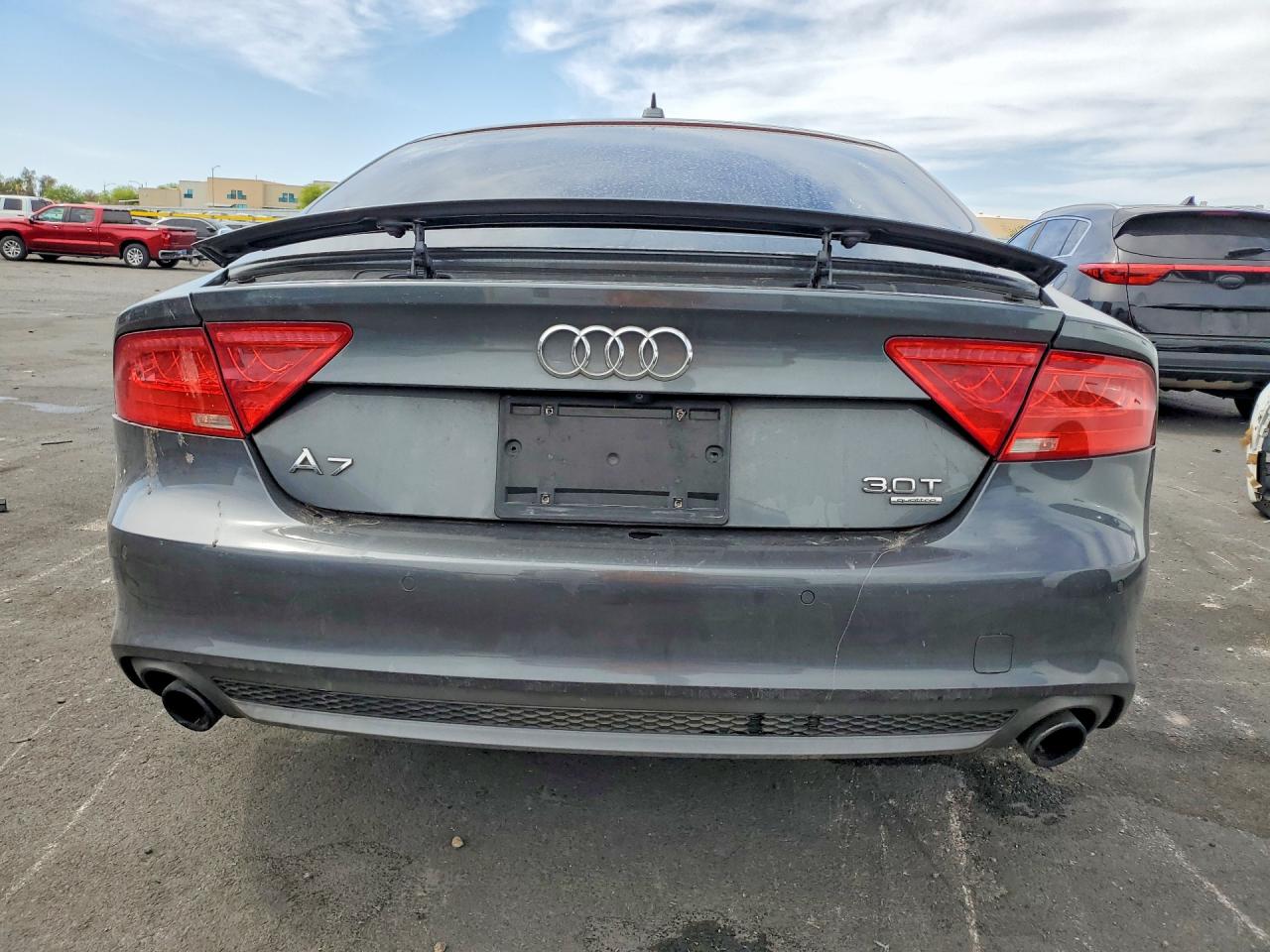2013 Audi A7 Prestige Gray vin: WAU2GAFC8DN077331
