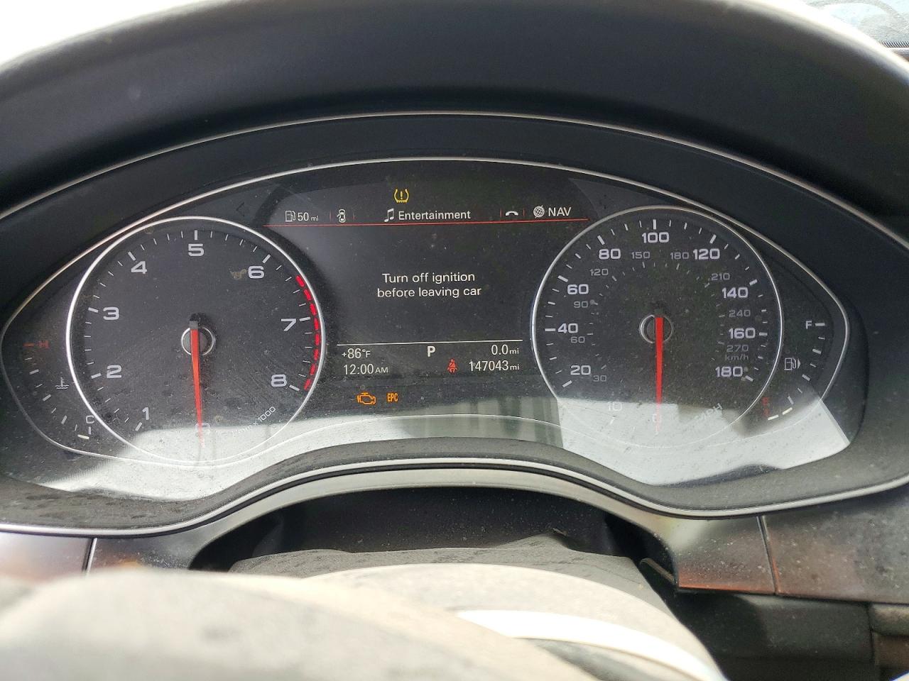 2013 Audi A7 Prestige Gray vin: WAU2GAFC8DN077331