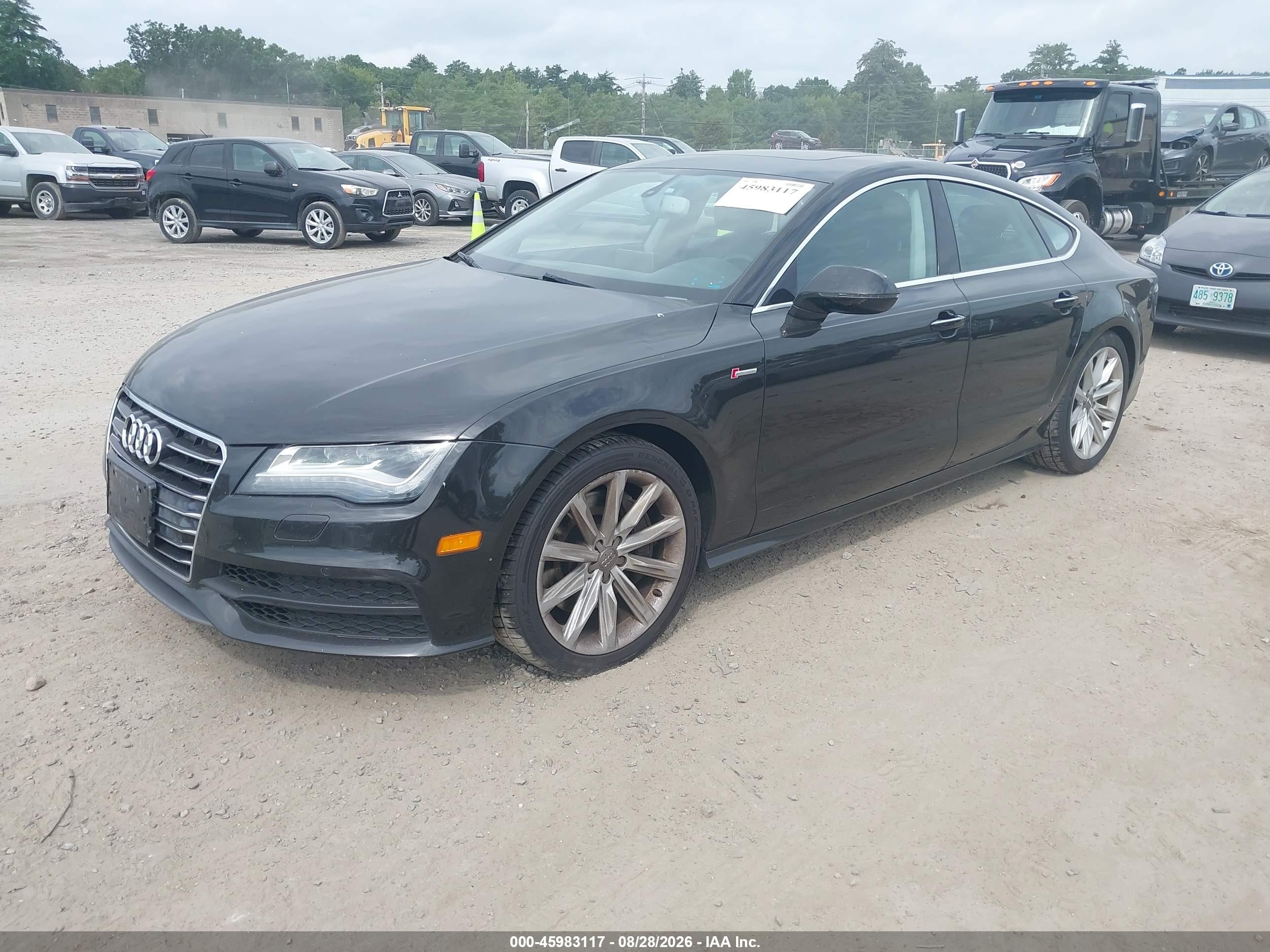 2014 Audi A7 3.0t Premium Plus Black vin: WAU2GAFC8EN104156