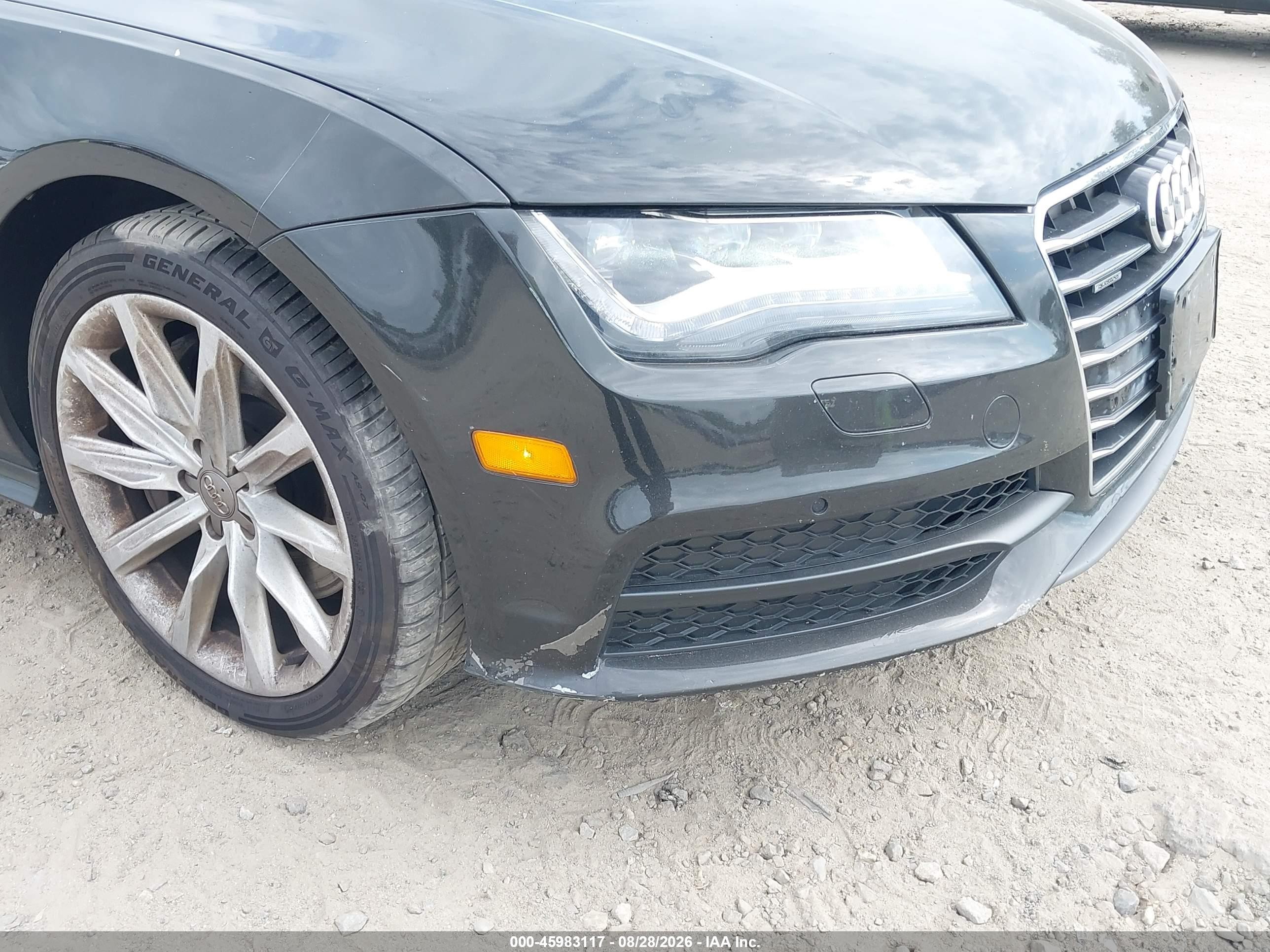 2014 Audi A7 3.0t Premium Plus Black vin: WAU2GAFC8EN104156