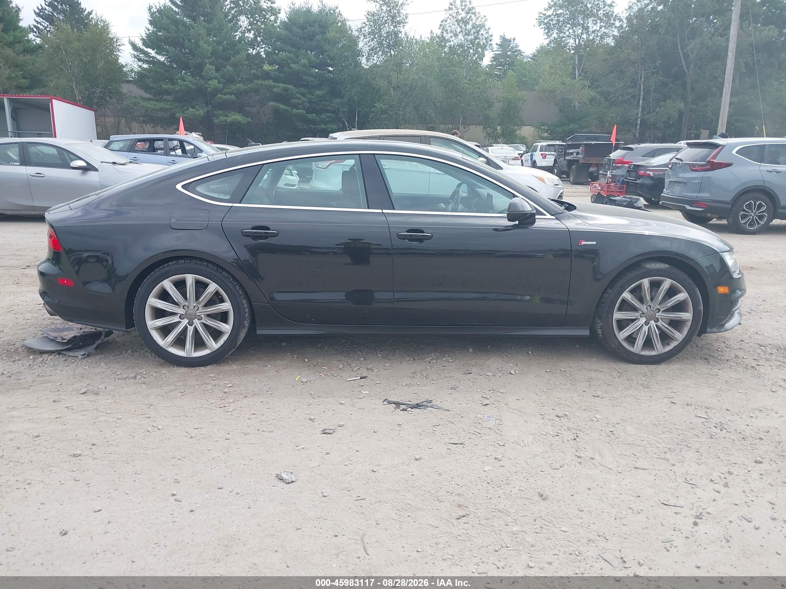 2014 Audi A7 3.0t Premium Plus Black vin: WAU2GAFC8EN104156