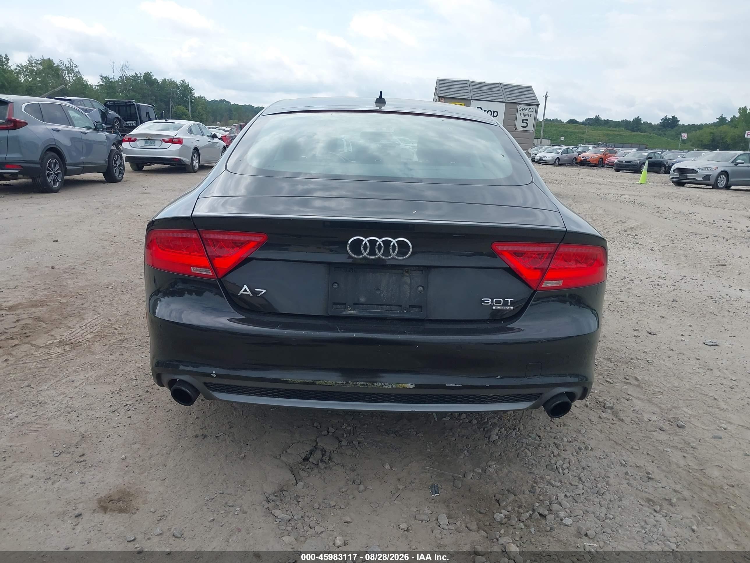 2014 Audi A7 3.0t Premium Plus Black vin: WAU2GAFC8EN104156